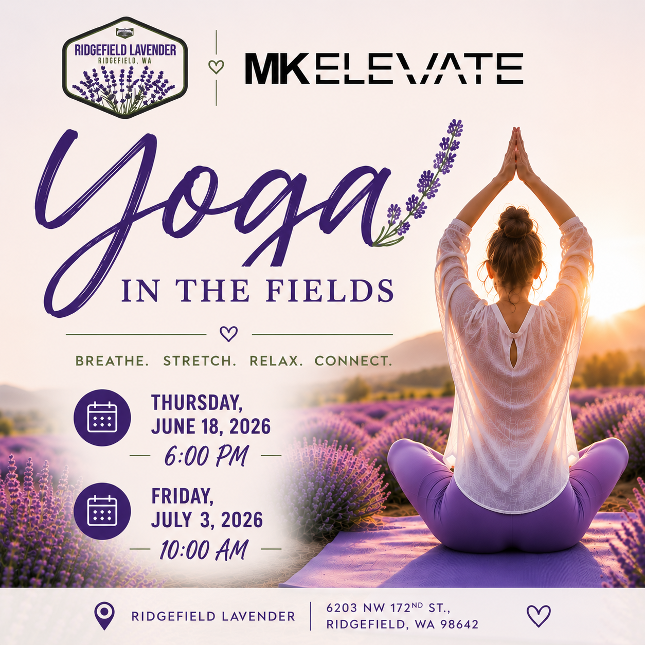 Yoga in the Fields with MKElevate