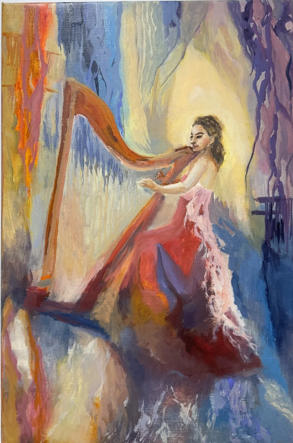 Inner Music IV, 2025, Oil on canvas, 61 x 40 cm