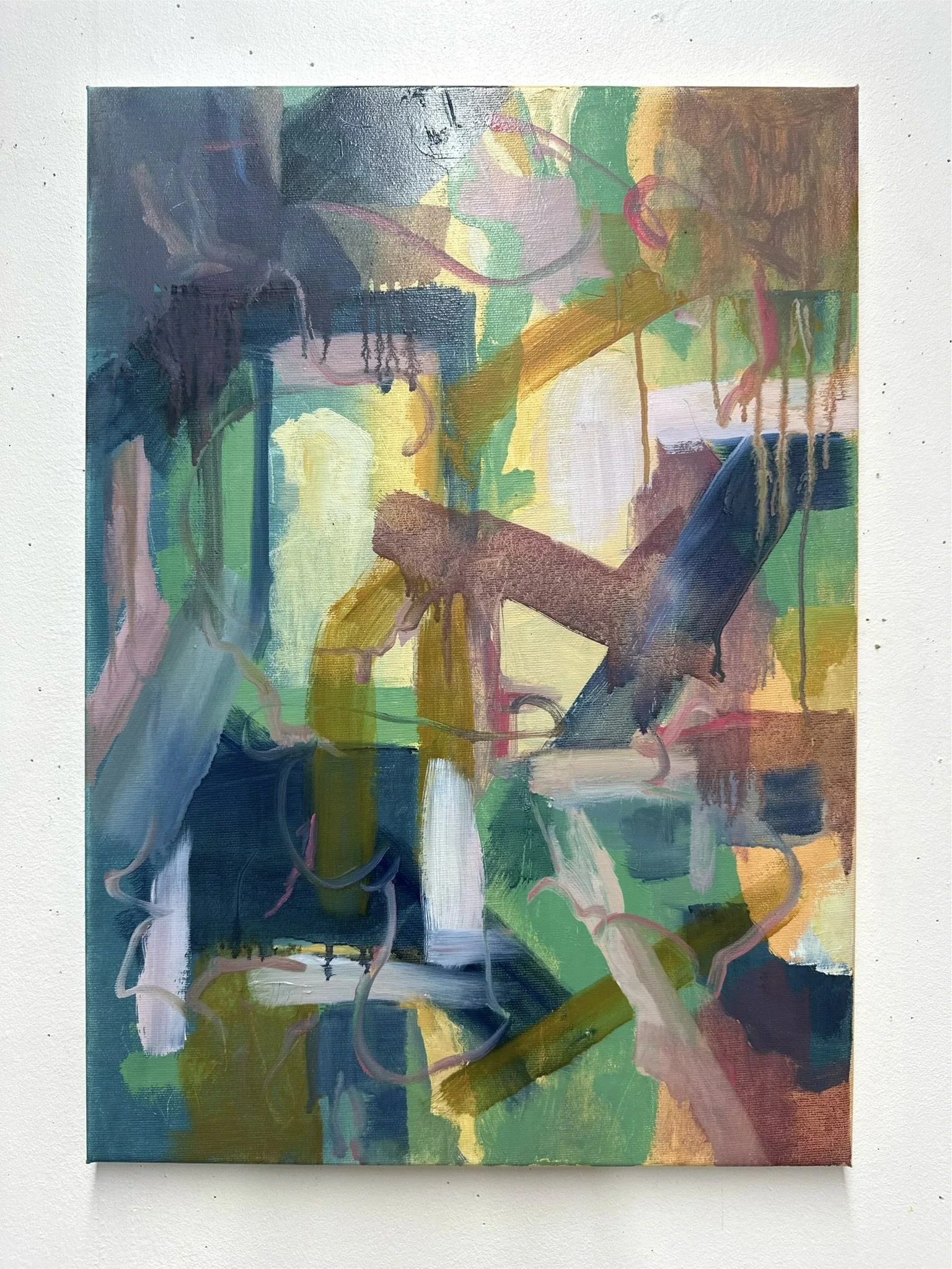 How Steel Feels (2), Oil on Canvas, 37 x 52 cm, 2026