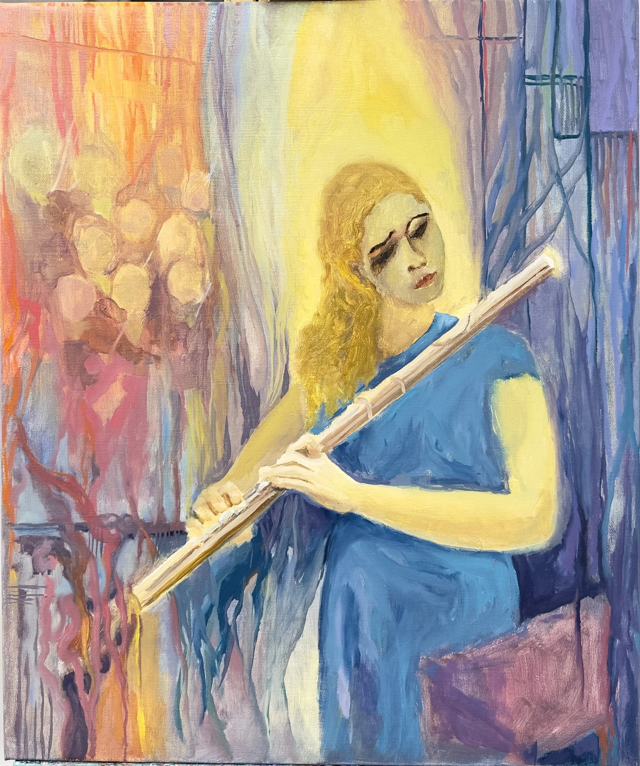 Inner Music VI: Coda, 2026, Oil on canvas, 51 x 61 cm