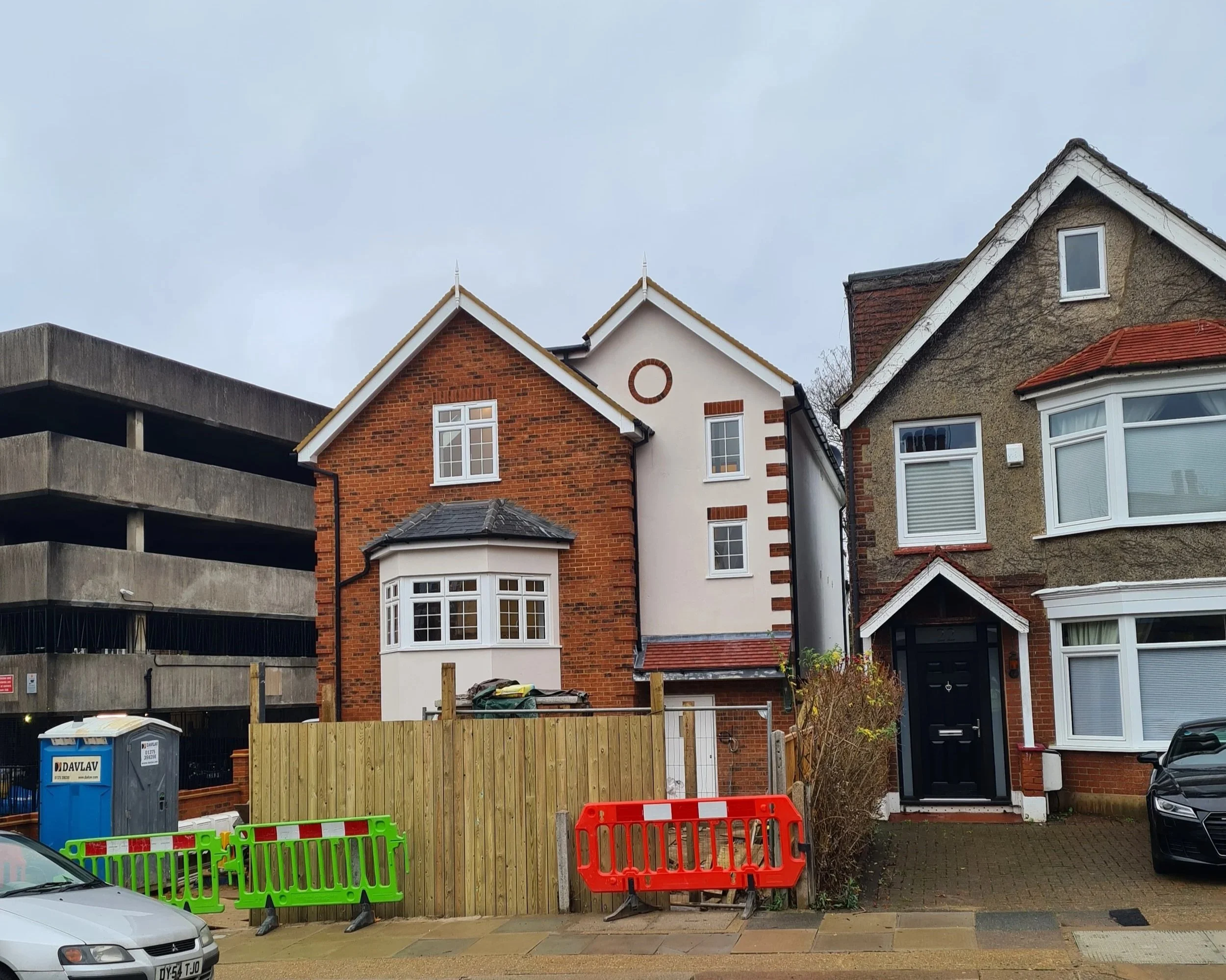 4-apartment, new build development in New Malden