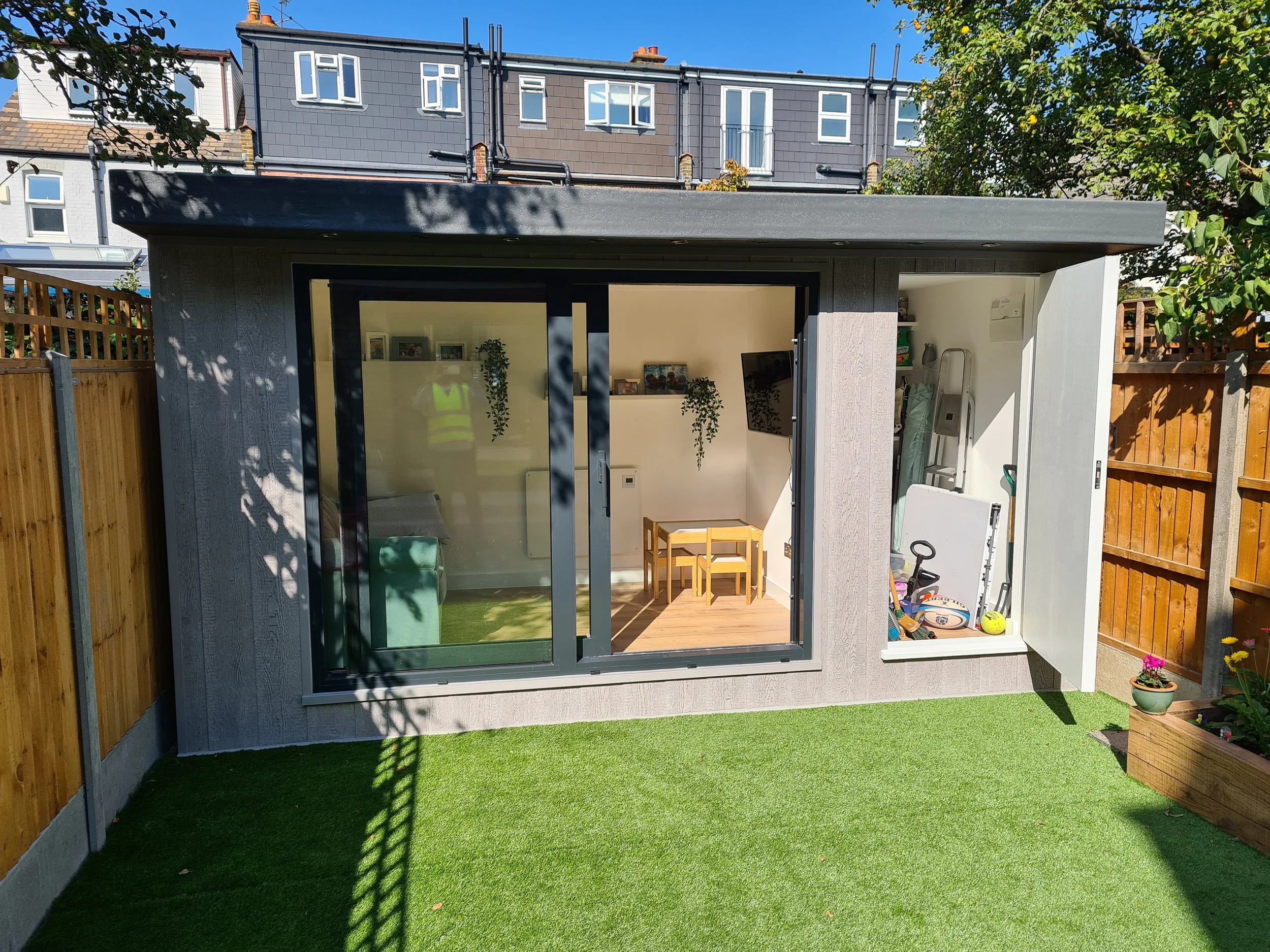 Outbuilding – New build garden office in South-West London