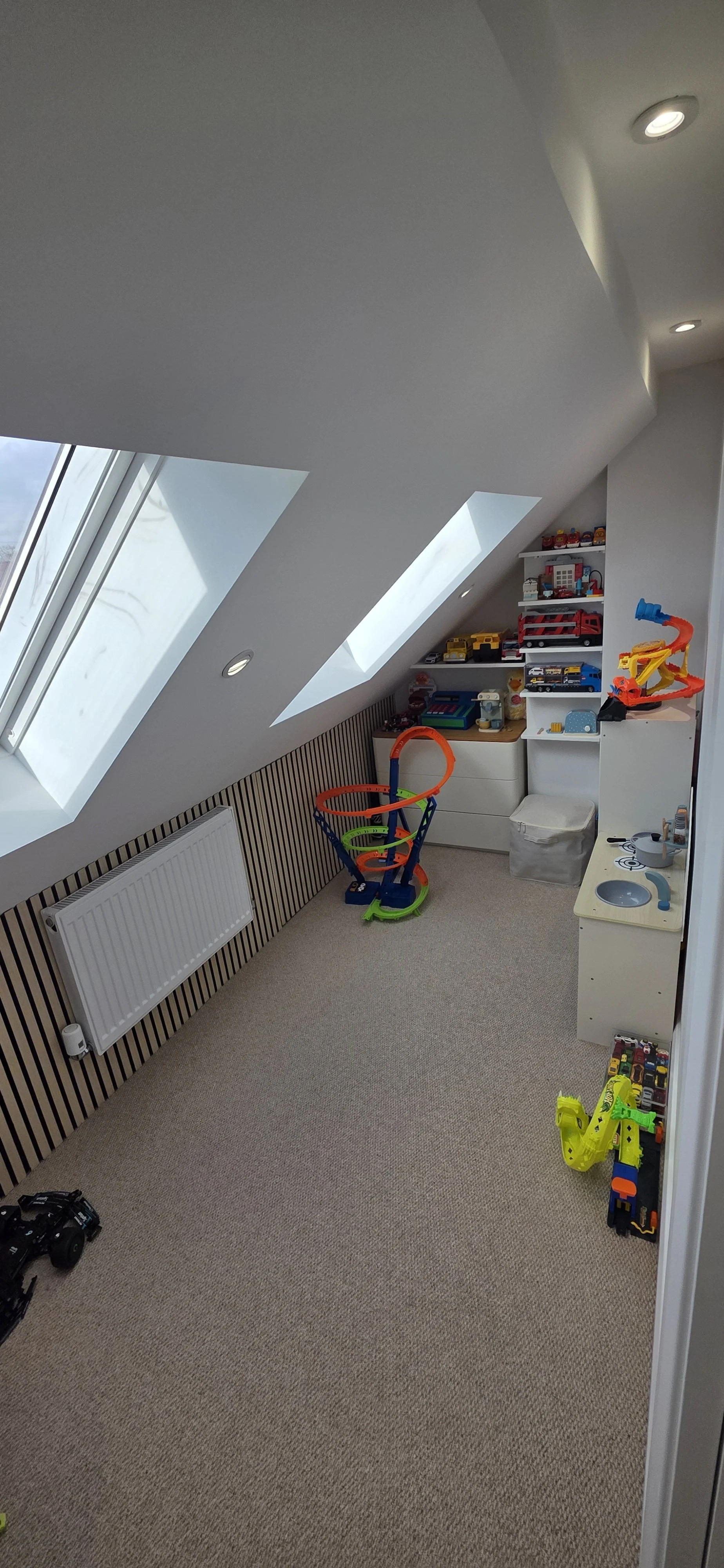 Terraced house loft conversion project in Worcester Park, South London