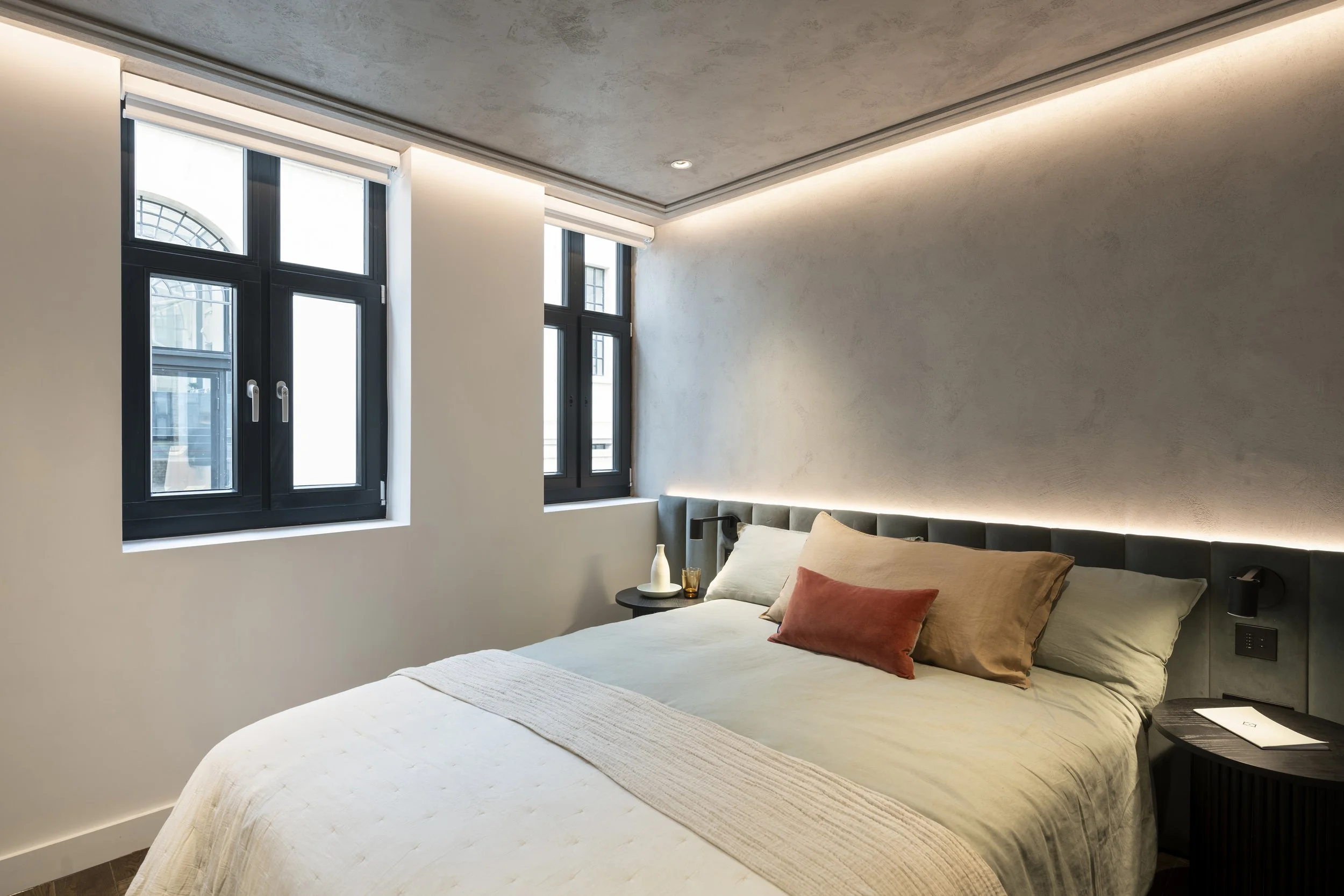 Office to residential conversion in Central London. Conversion to three luxury apartments.