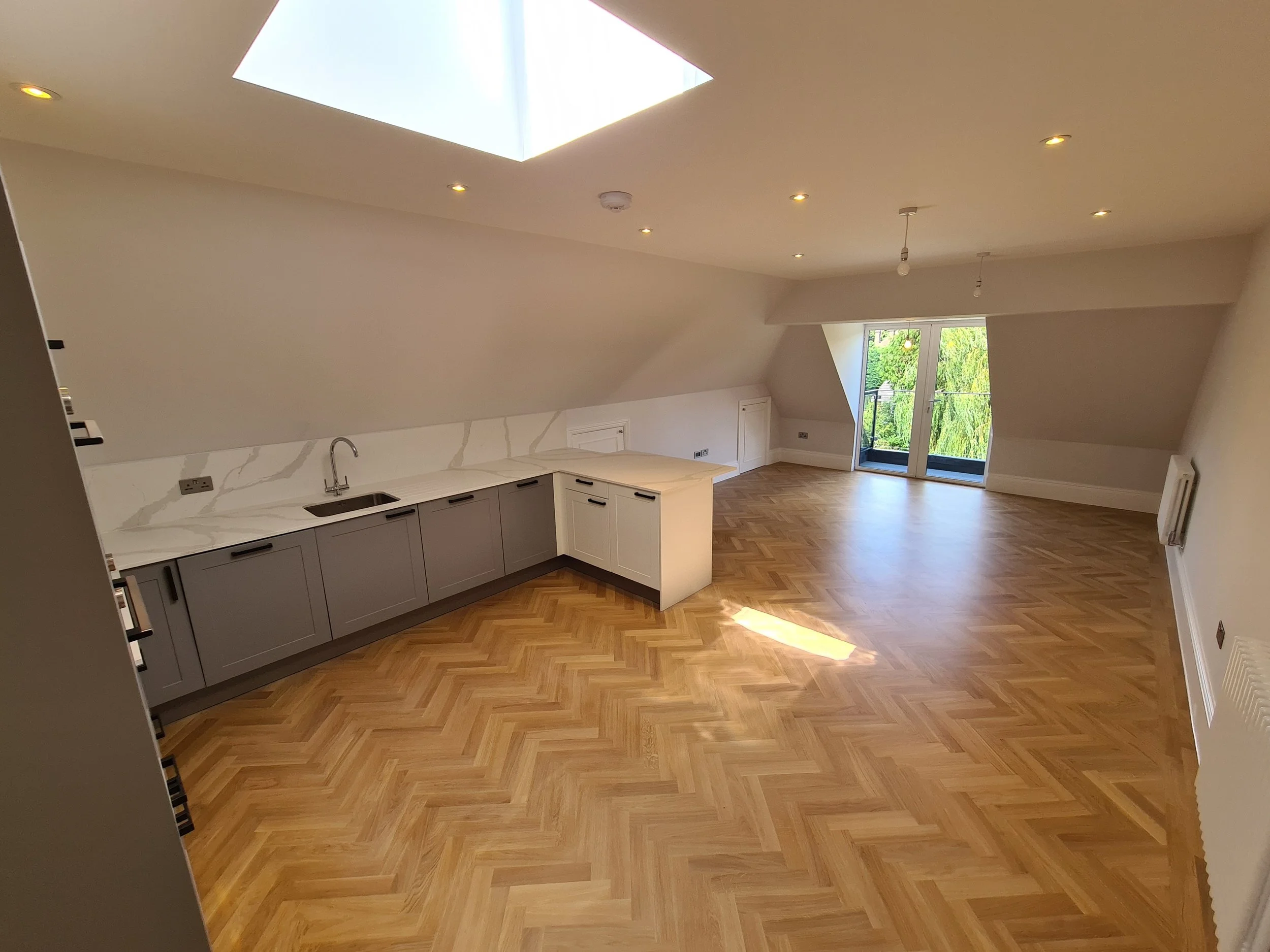 8-apartment new build development in Kingston