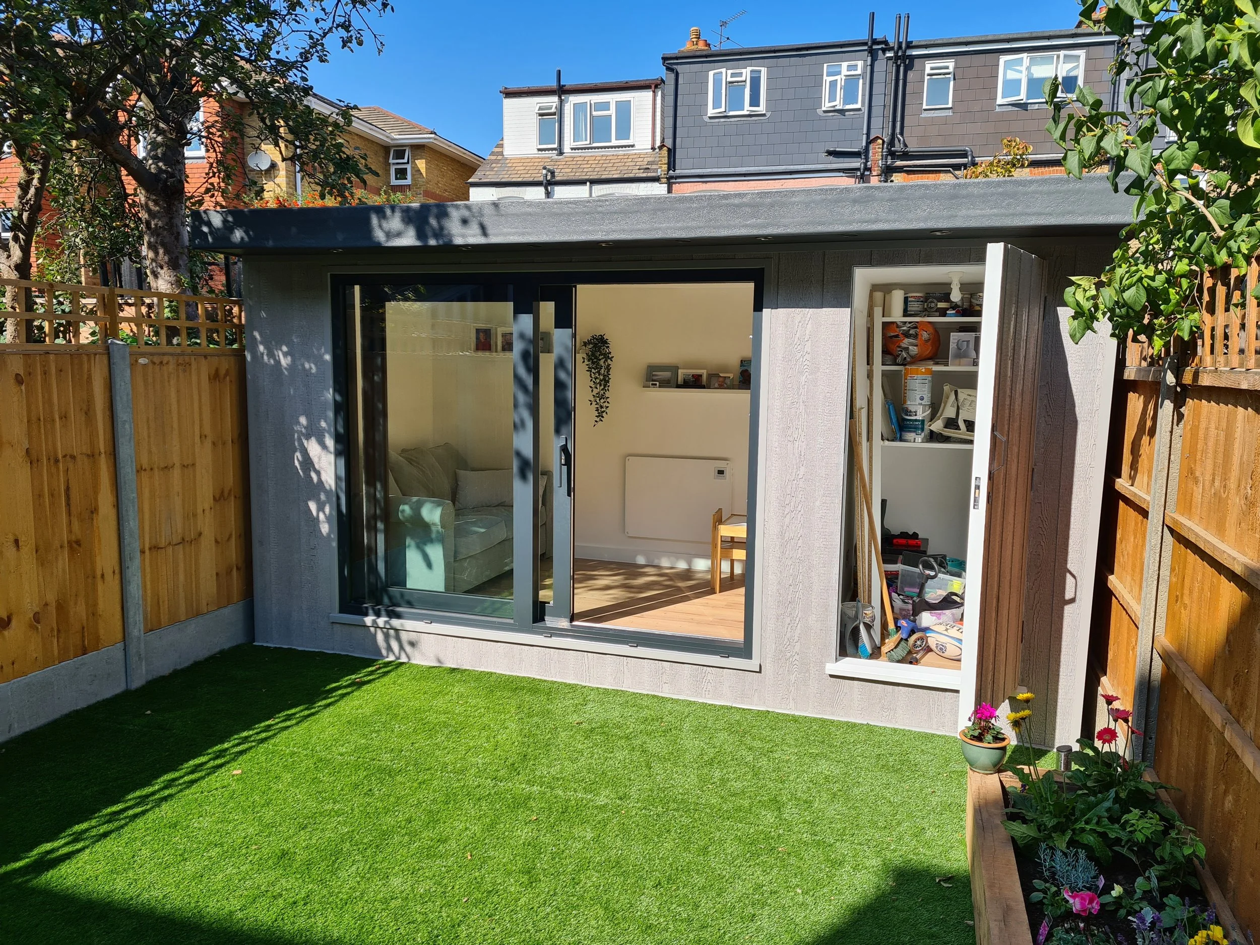 Outbuilding – New build garden office in South-West London