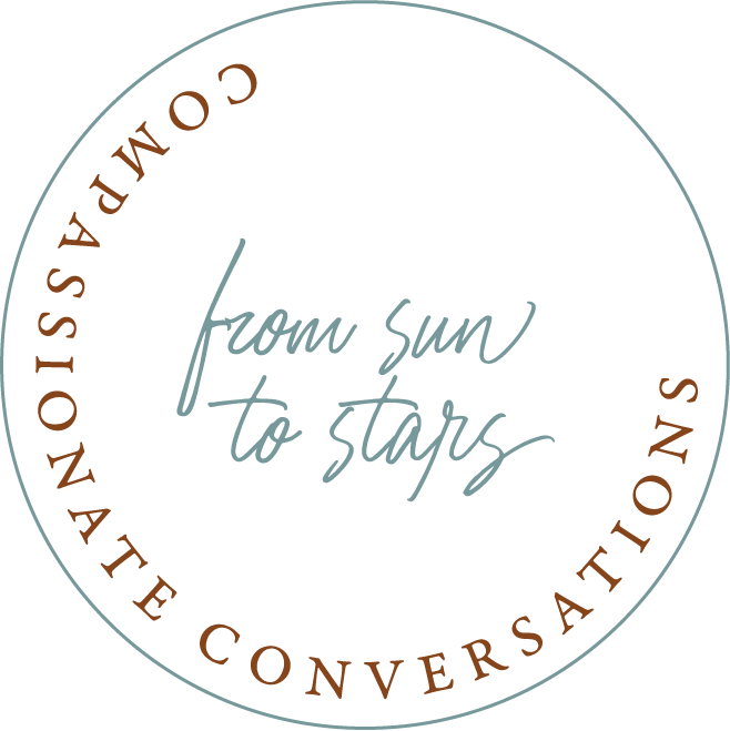 Circular logo with the phrase 'from Sun to Stars' in the center, and 'SOIL NUTRIENT CONVERSATION' along the outer edge.