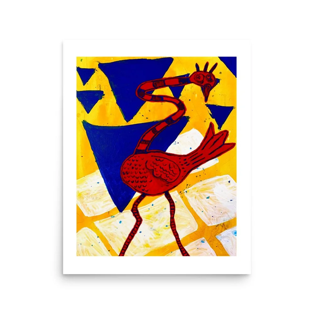 A Hen Cranes Her Neck Looking For Spearmint ZYN While a Herd of Bison Crushes Crabs Beneath Their Hooves