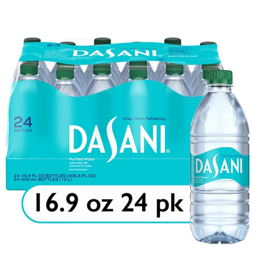 Dasani 16.9 oz bottles, 24 pk