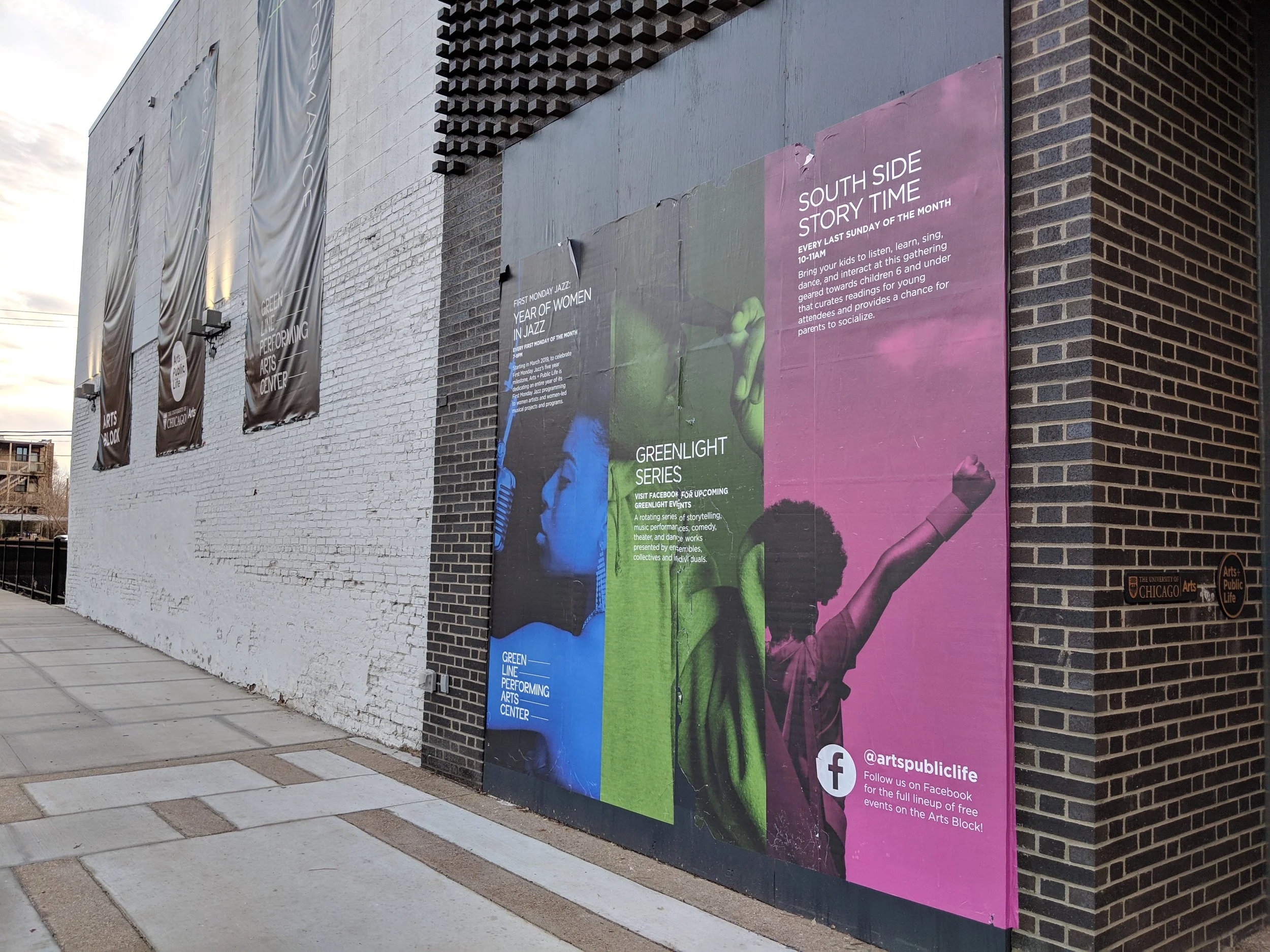 Temporary Wall Installation