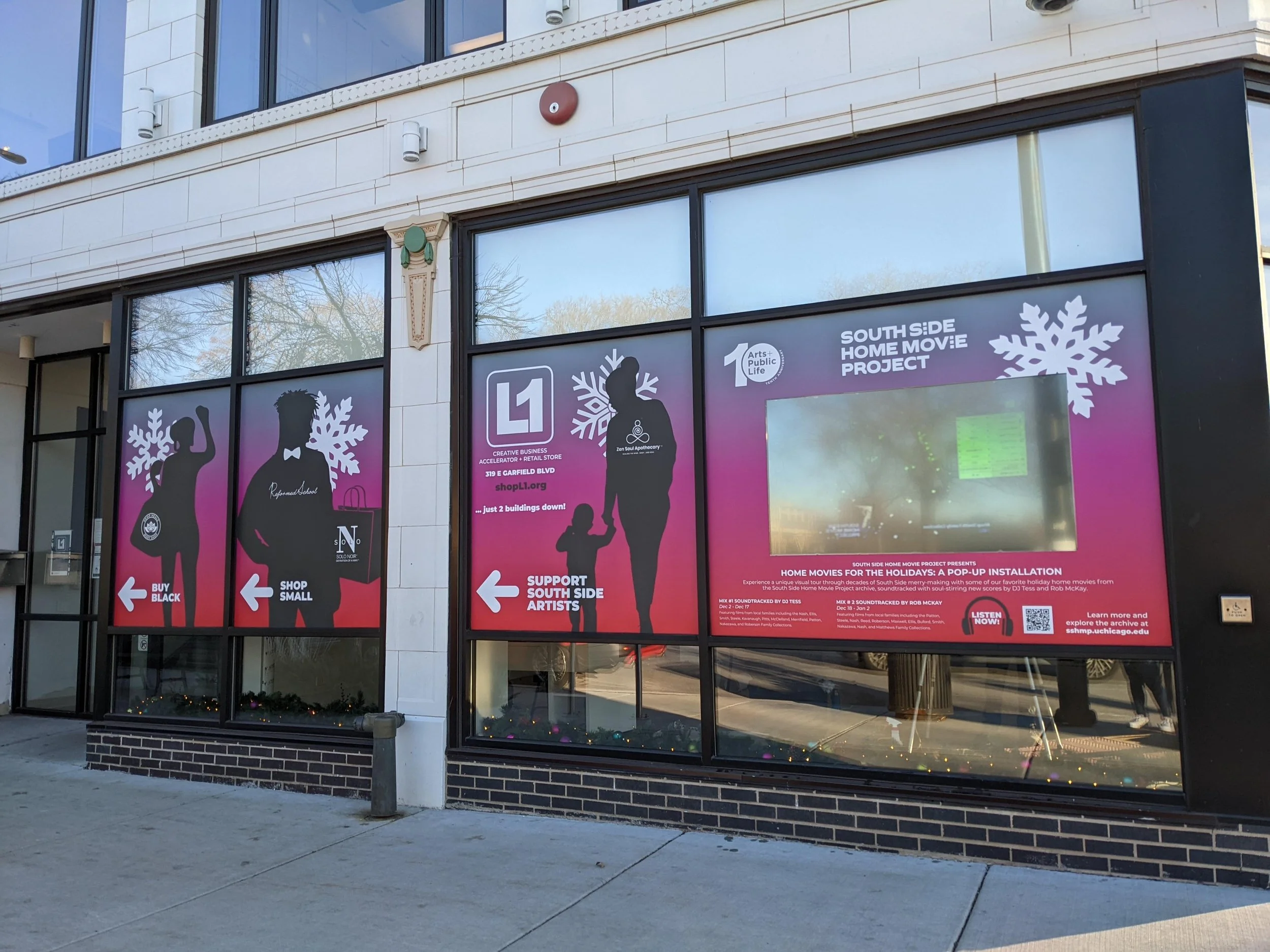 Interactive Window Installation | UChicago