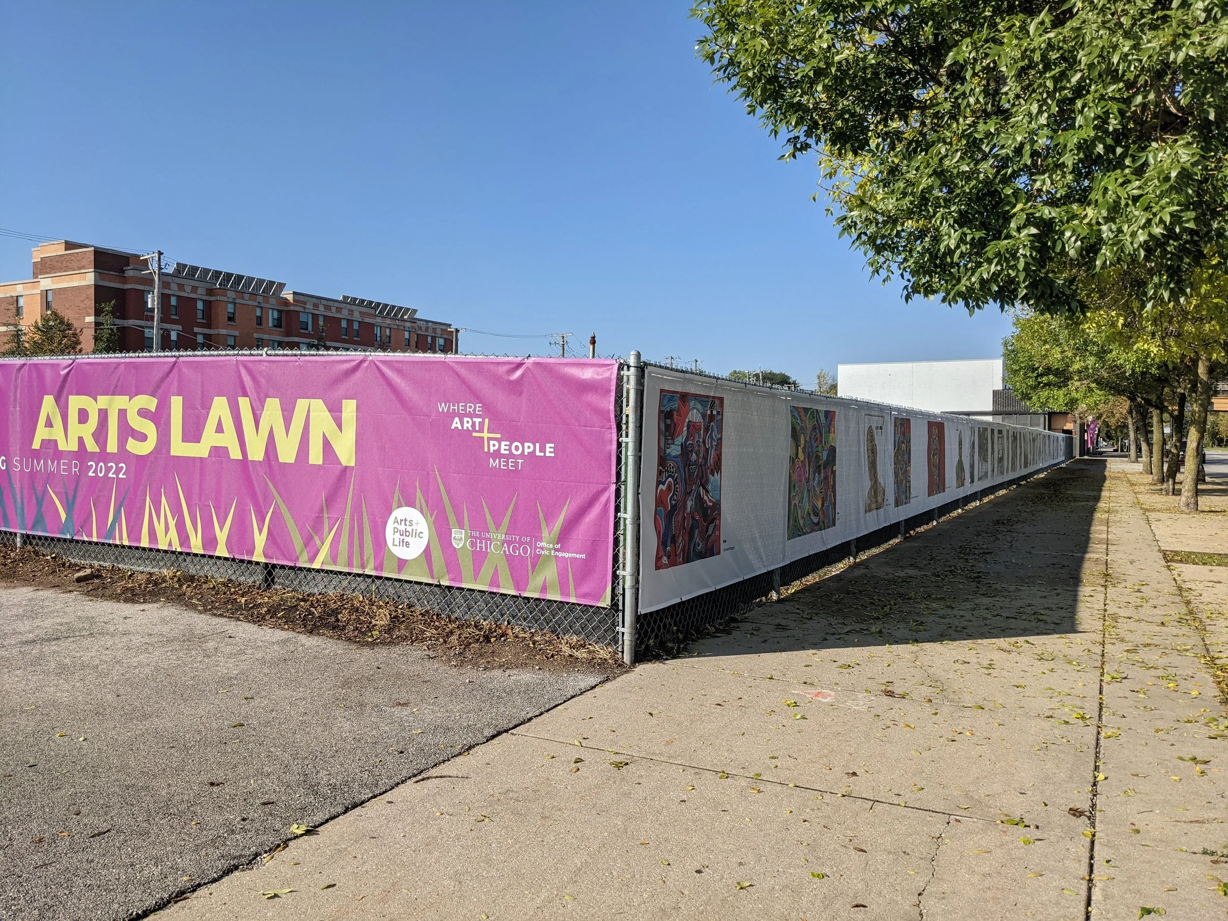 Temporary Banner Installation + Exhibition | UChicago