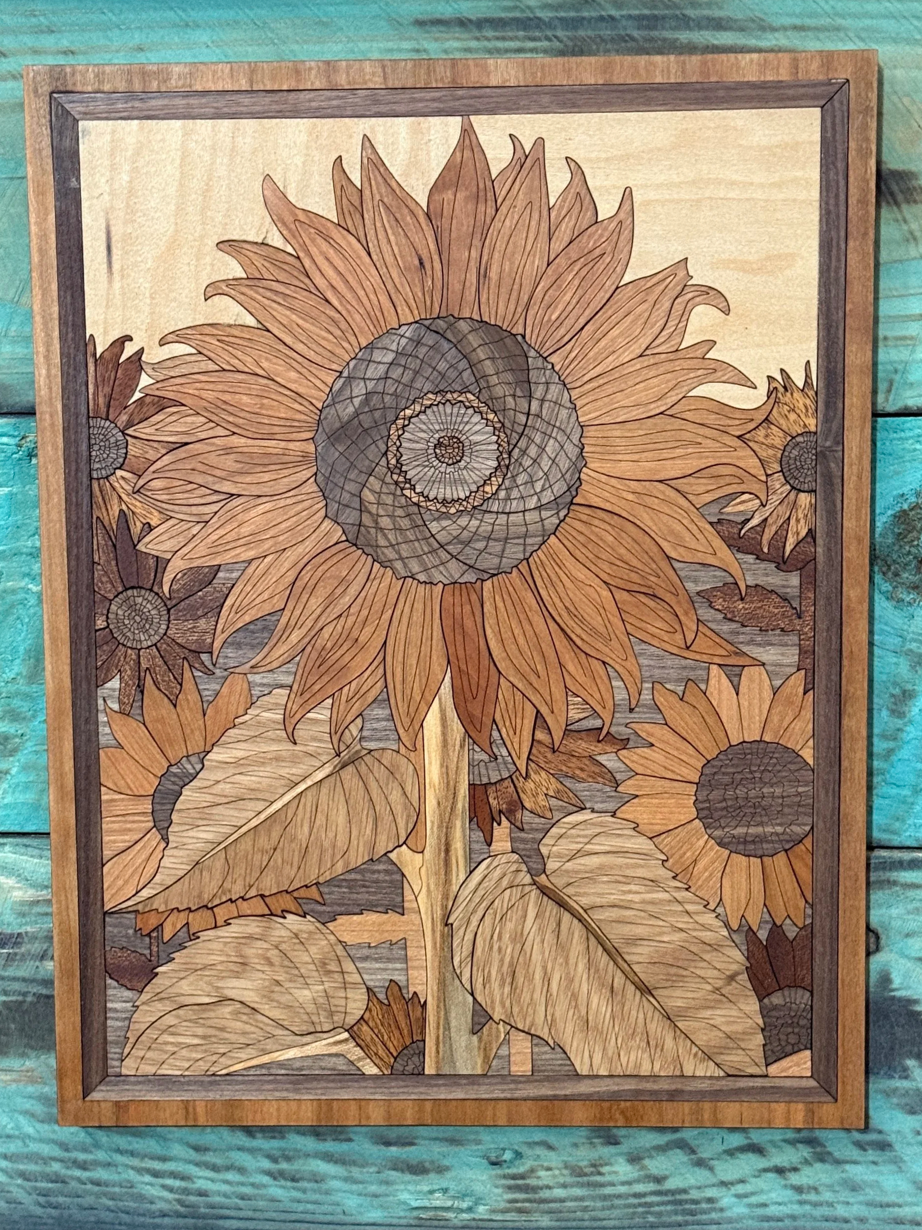 Small Sunflower Art