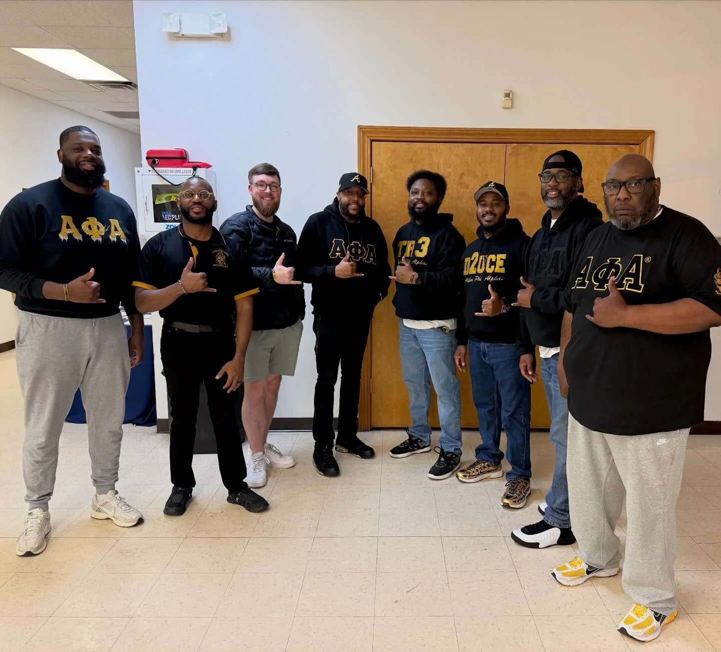 Today Brothers gathered at York Memorial AME Zion Church to serve meals to the athletes participating in the ENC Elite Sports 919 vs. 252 Showcase Bowl this weekend. Thank you to Brother James Tucker for leading this service opportunity.