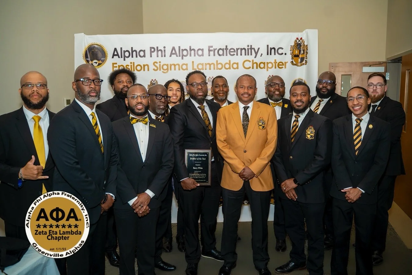 This past weekend the Brothers of our chapter honored our founding Jewels who built the foundation of our fraternity and shaped our path. Grateful for the legacy and the work that continues. Thank you to the Epsilon Sigma Lambda Chapter for hosting u