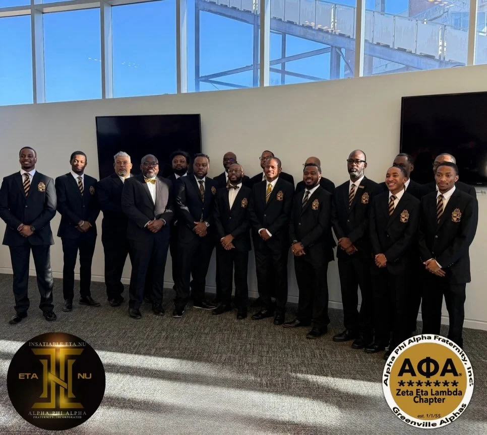 Brothers of the Zeta Eta Lambda and Eta Nu chapters spent the morning honoring the legacy of Brother Rev. Dr. Martin Luther King Jr. by serving at the City of Greenville and Greenville&ndash;Pitt Chamber of Commerce&rsquo;s 29th Annual MLK Community 