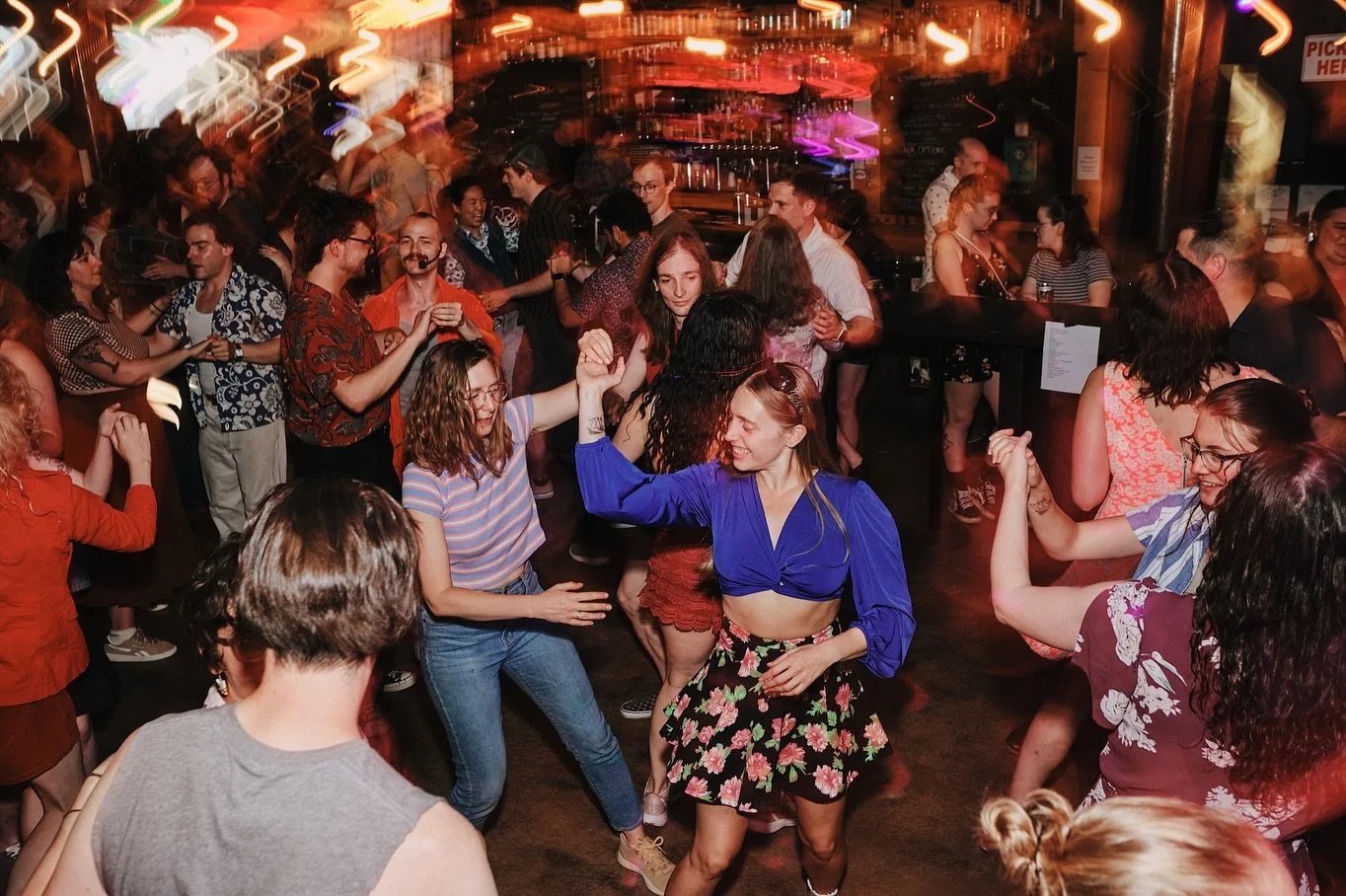 Last weekend was a smash!🏳️&zwj;🌈🏳️&zwj;⚧️💥 Swung Out at the @clockoutlounge was our first time fully creating the type of queer dance space we had been dreaming of (and people have shared they wanted) for such a long time. Our hearts were overwh