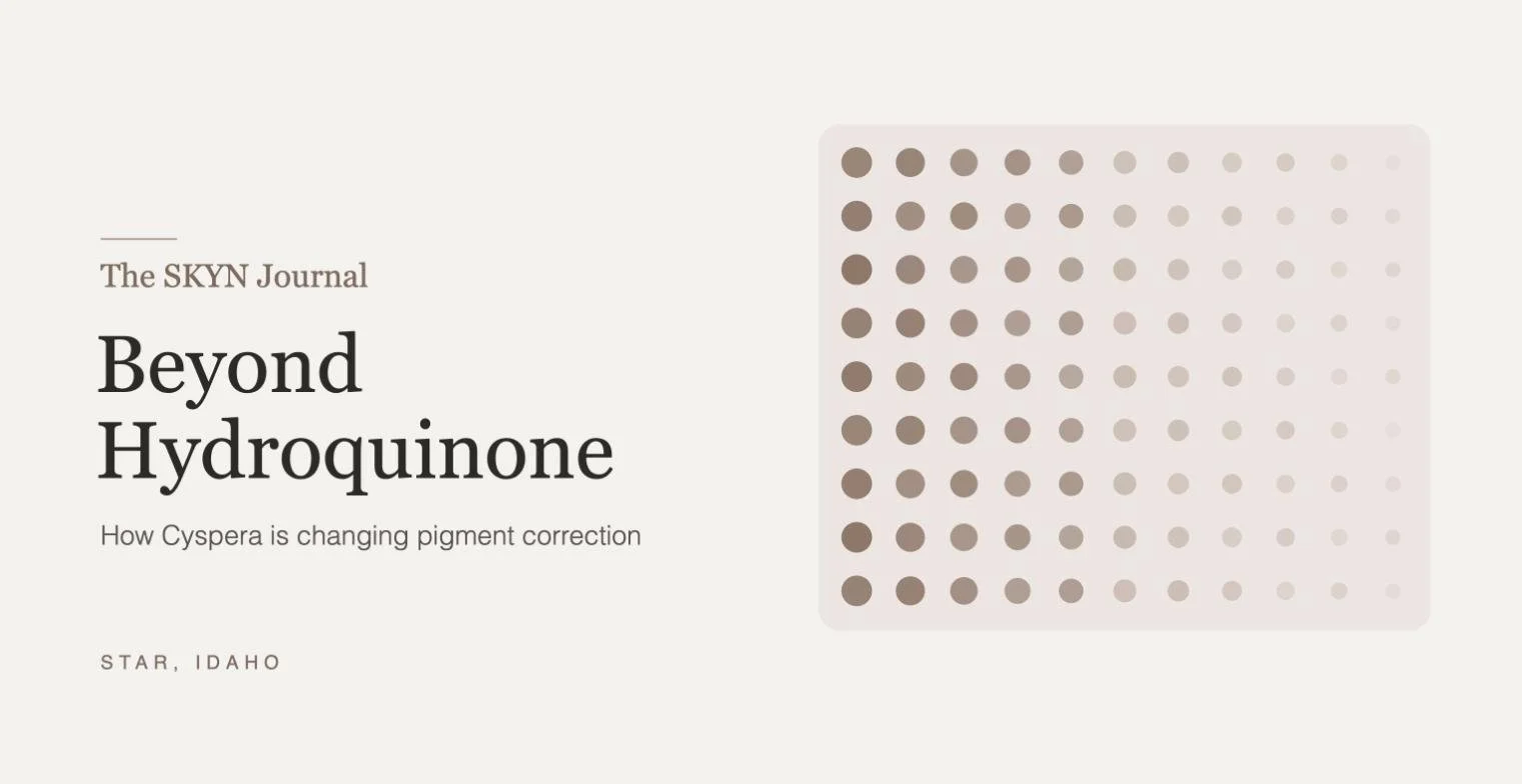 Beyond Hydroquinone: How Cyspera Is Changing Pigment Correction