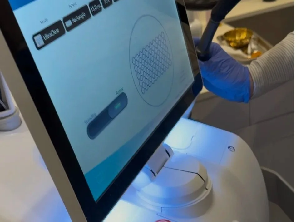 The UltraClear 2910 nm cold fiber laser at SKYN Aesthetics & Wellness in Star, Idaho
