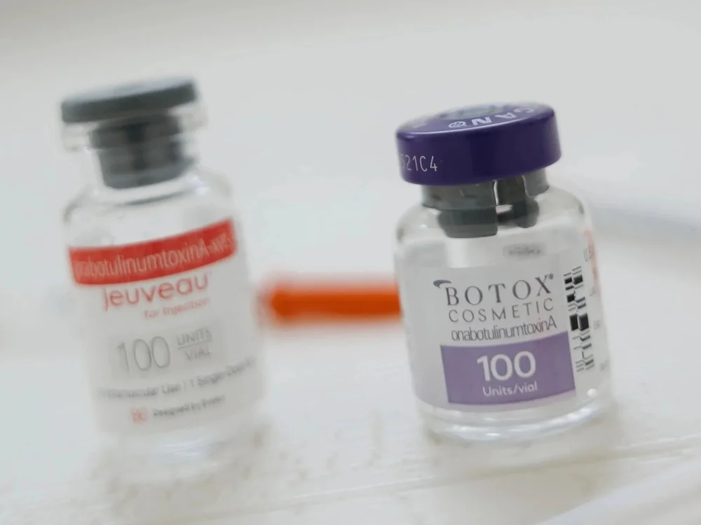 Botox and Xeomin vials at SKYN Aesthetics and Wellness