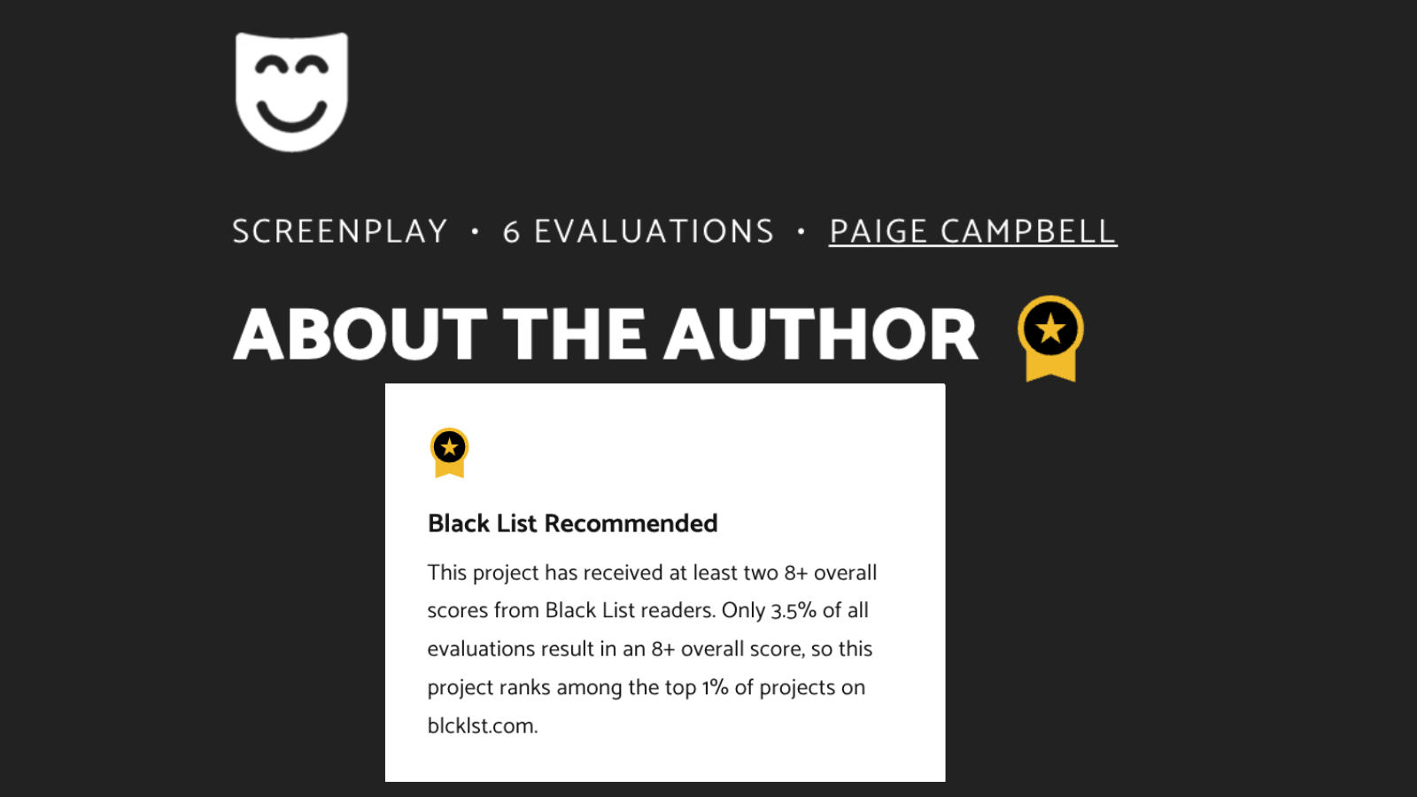 Black List Recommended