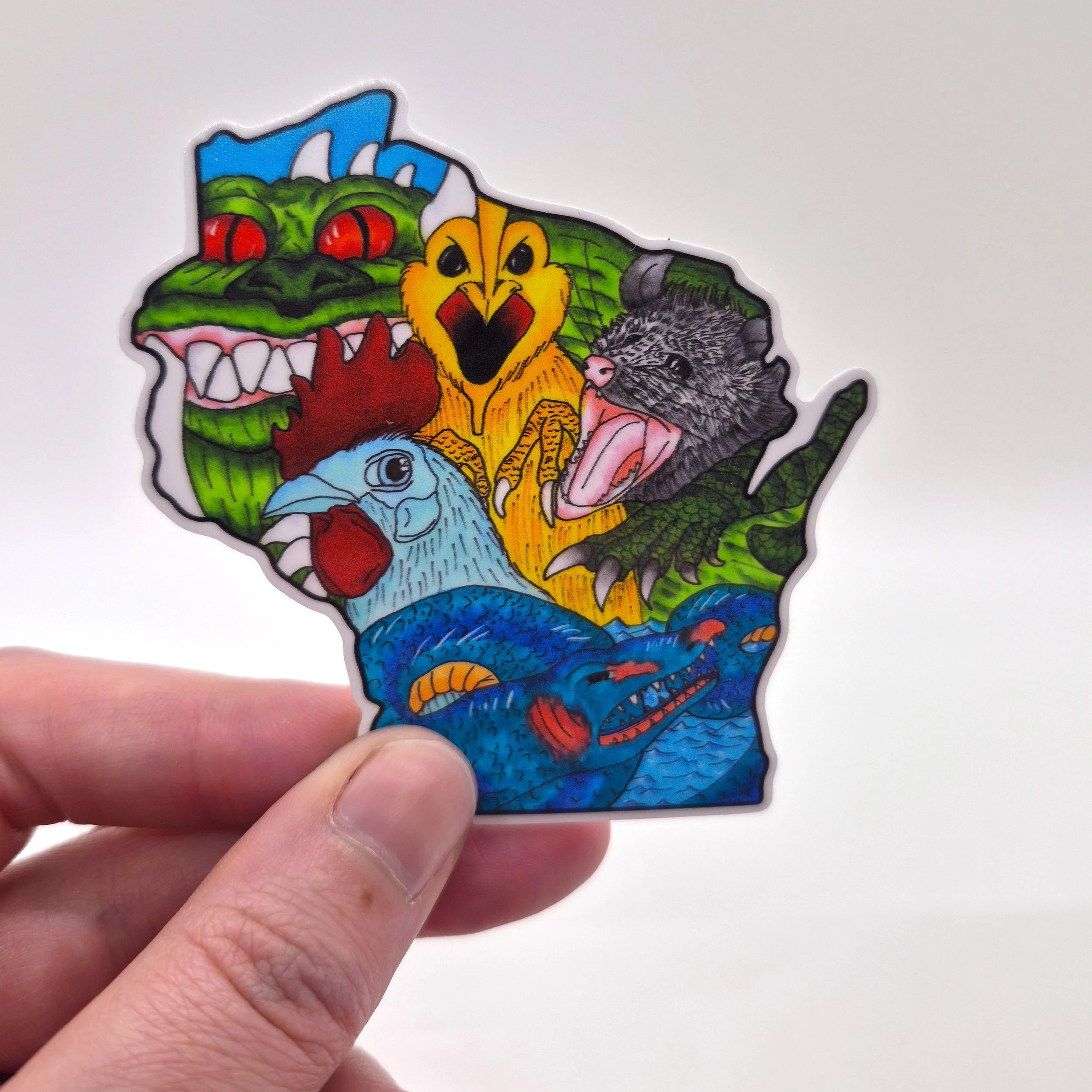 Wisconsin Cryptids Sticker