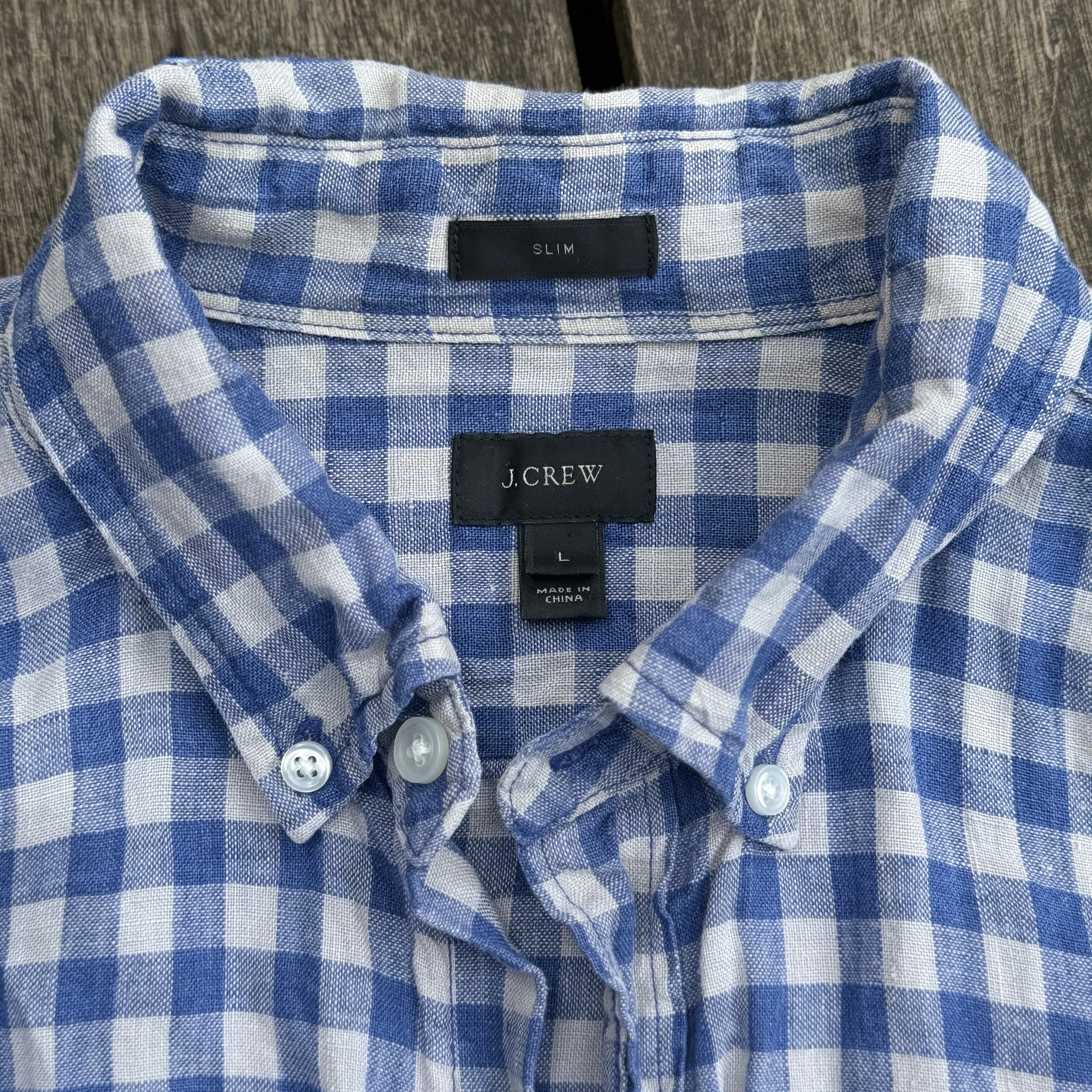 Vintage J Crew Linen Shirt