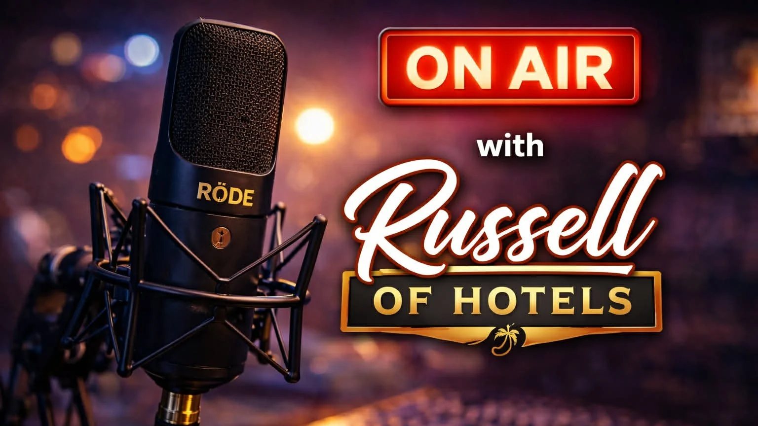 On Air with Russell of Hotels podcast cover art
