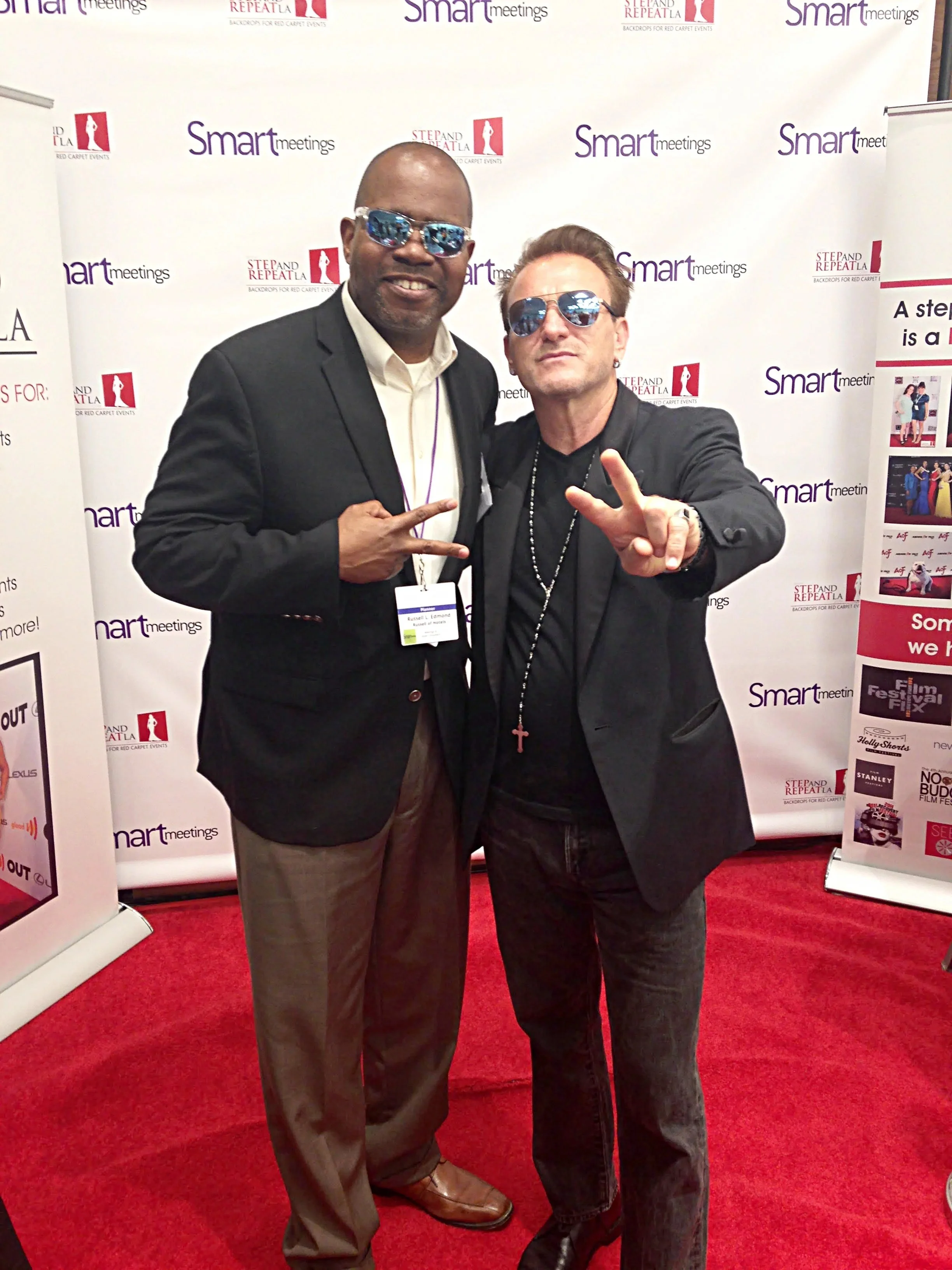 In L.A. you never know who you will meet - Hyatt LAX