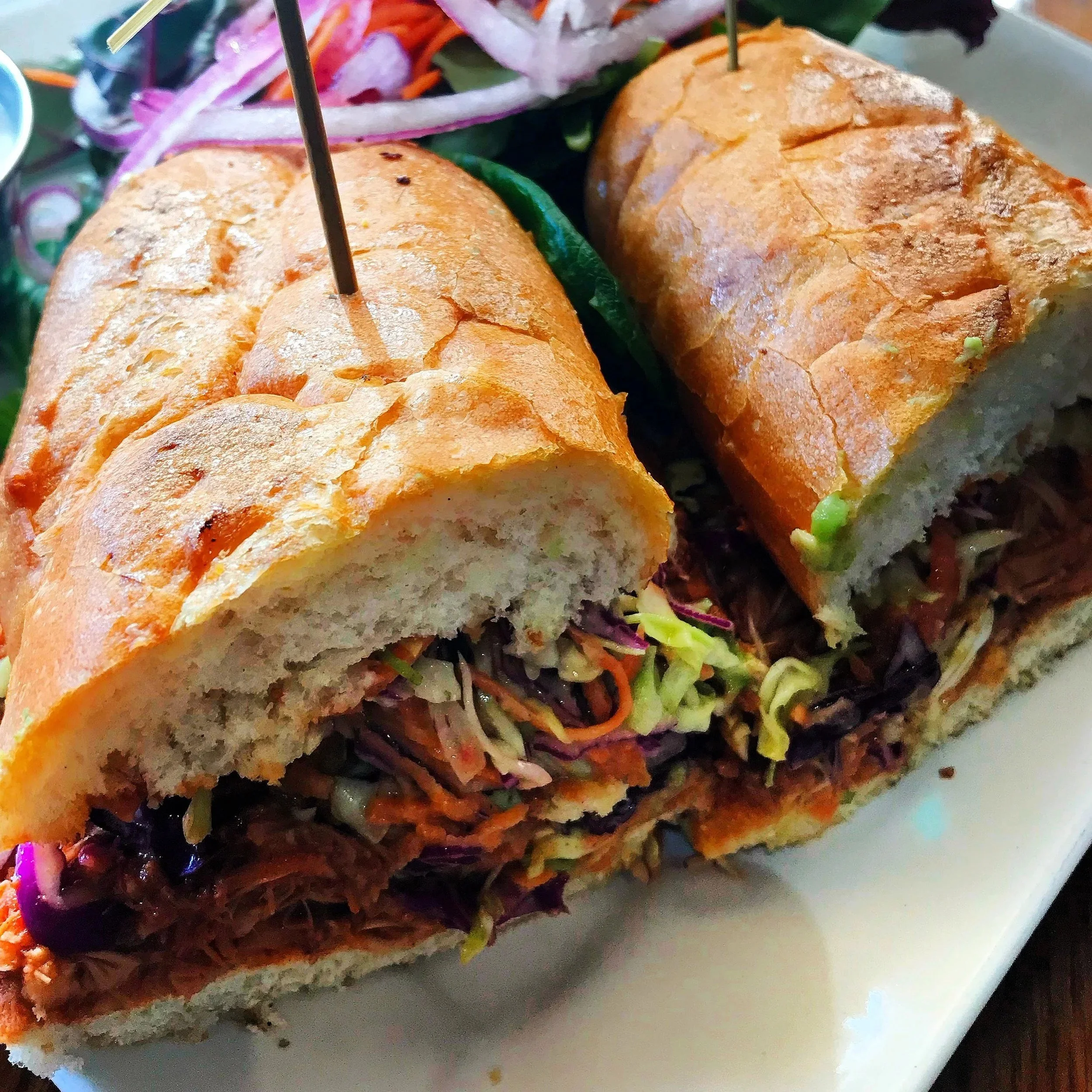 Lunch at Sage Vegan Bistro - Culver City