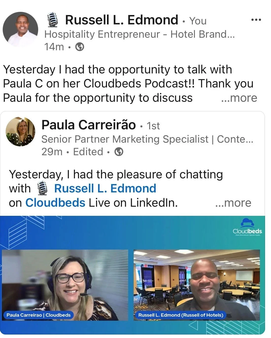 Cloudbeds Podcast with Paula C