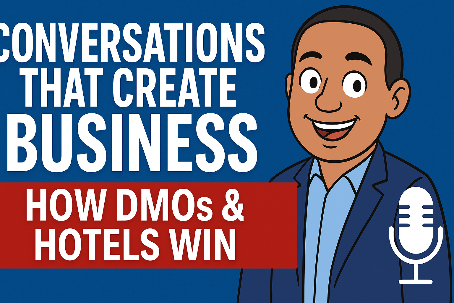 Conversations That Create Business: How DMOs &amp; Hotels Win with Russell of Hotels