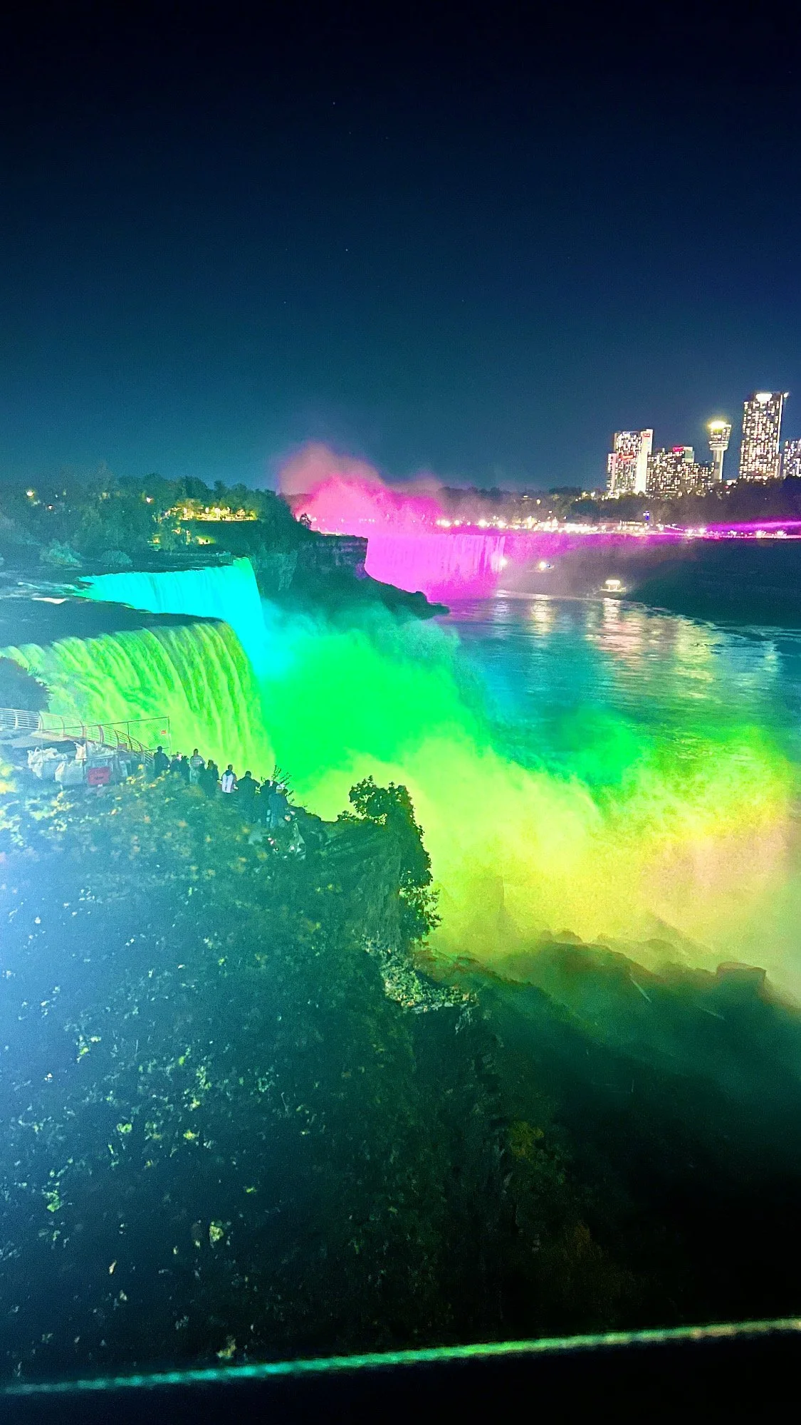 Niagara Falls at Night