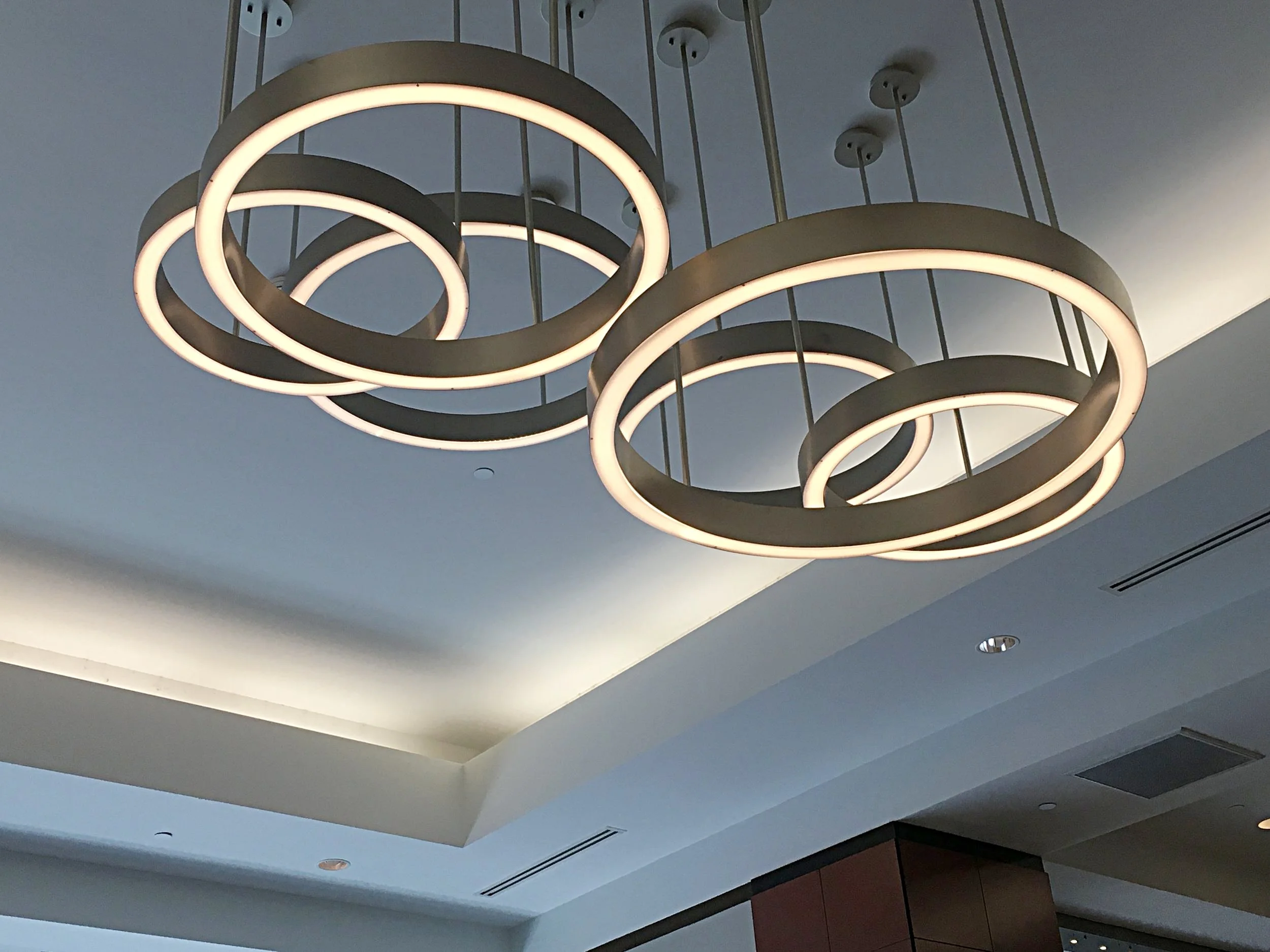Newly renovated Lobby at Hilton in Glendale, CA