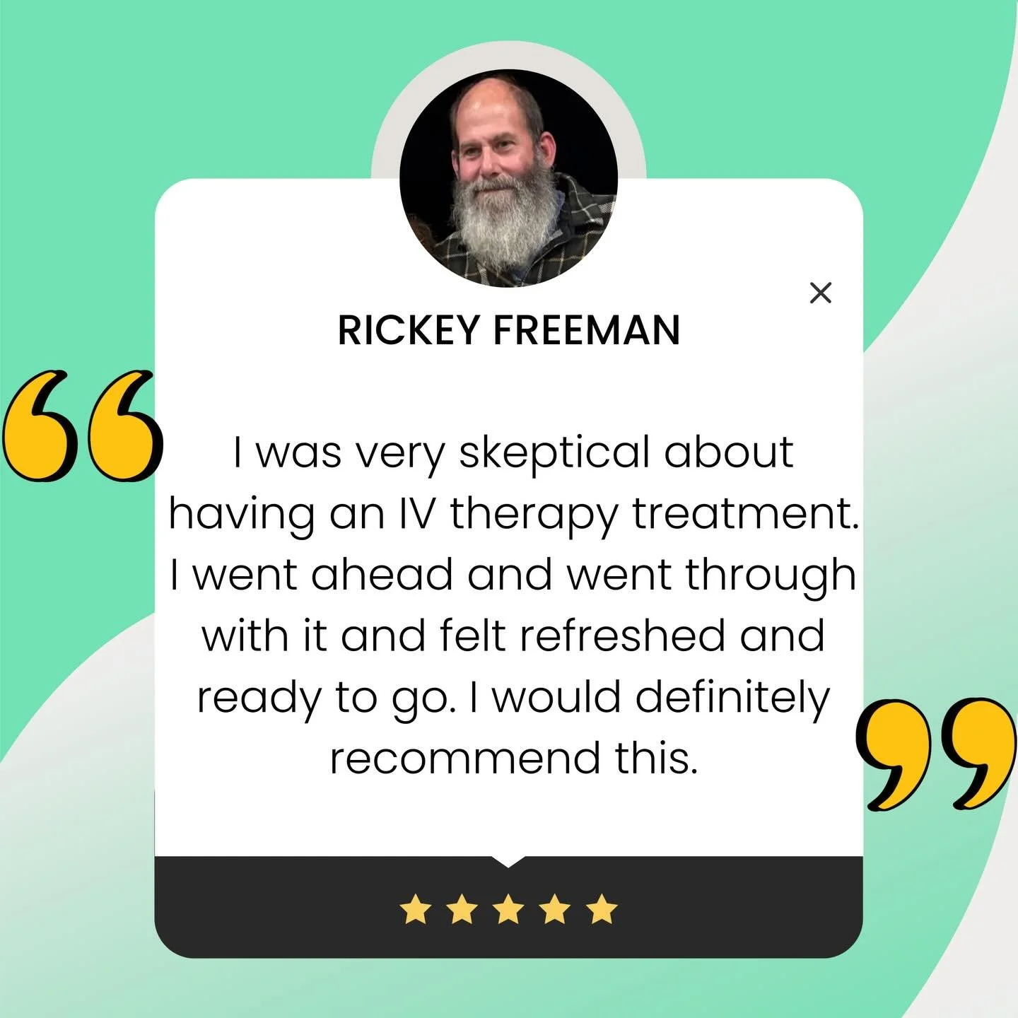 🌟Client Google Review Spotlight🌟

Reading words like these reminds me why I&rsquo;m passionate about what I do. ☺️

When care is personal and treatments are done with precision, the difference is felt-body and soul. ✨

Book your IV Infusion with me