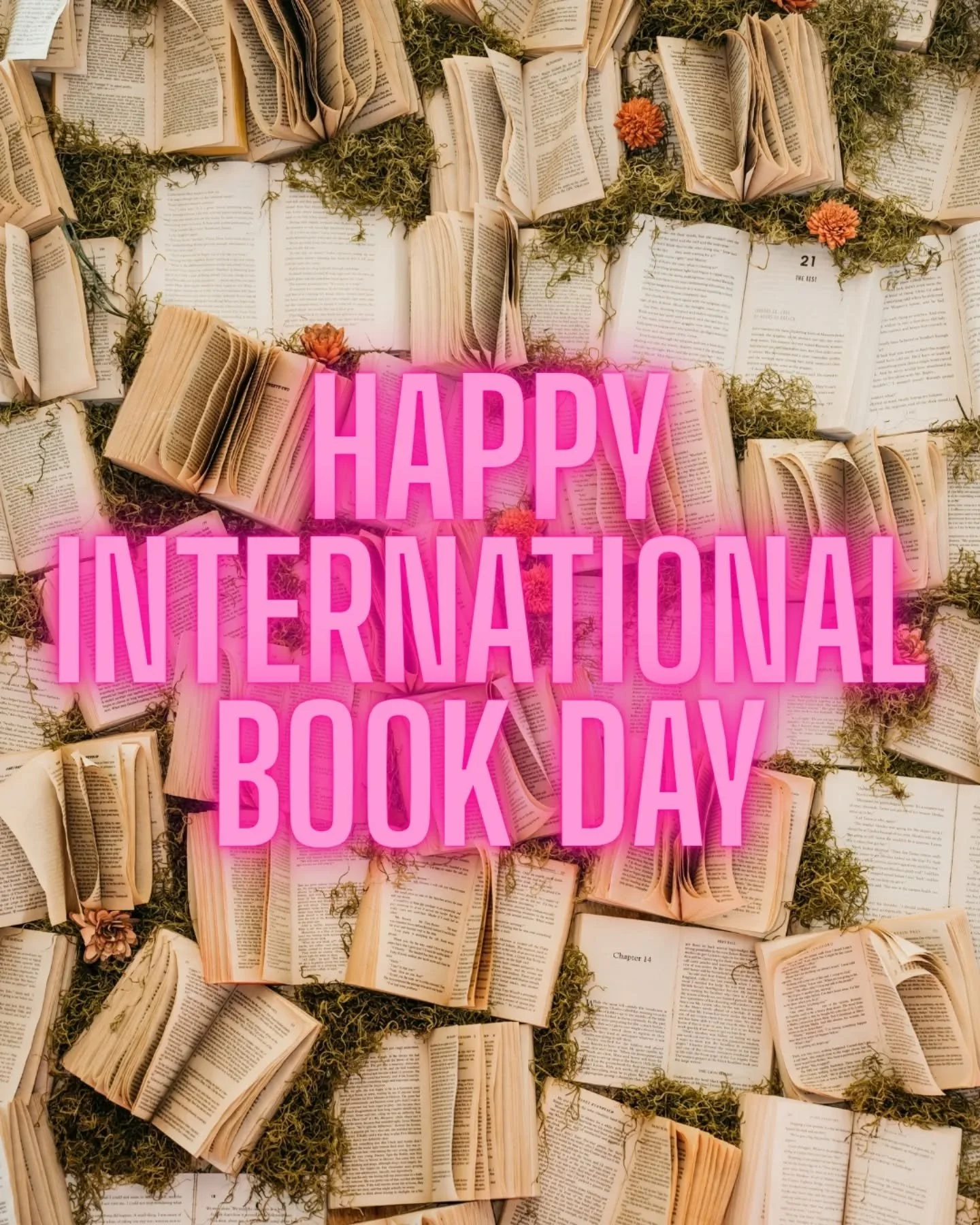 Every day should be International Book Day 📚
