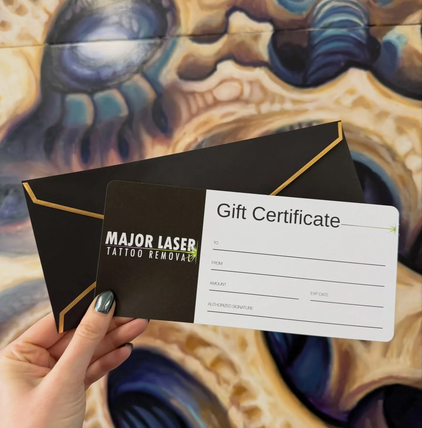 A great gift idea for the cool people in your life🖤⚡️
.
.
.
.
.
#tattooremoval #lasertattooremoval #pittsburgh #tattoo #412