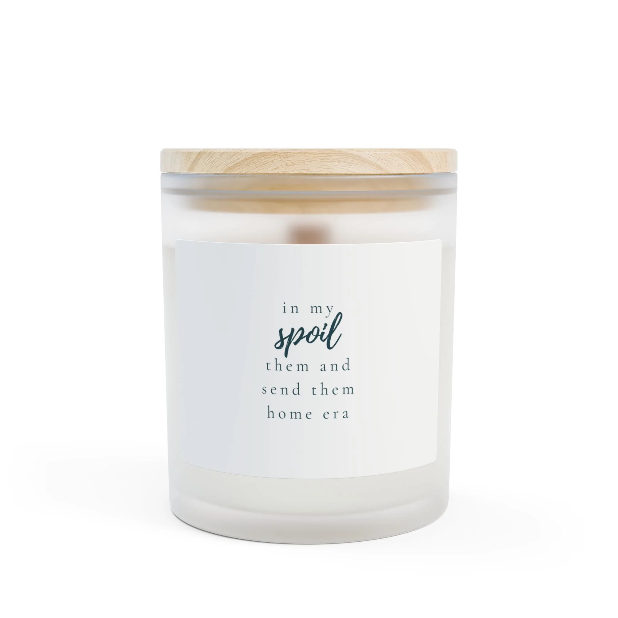 Spoil Them | 11oz Frosted Glass Candle