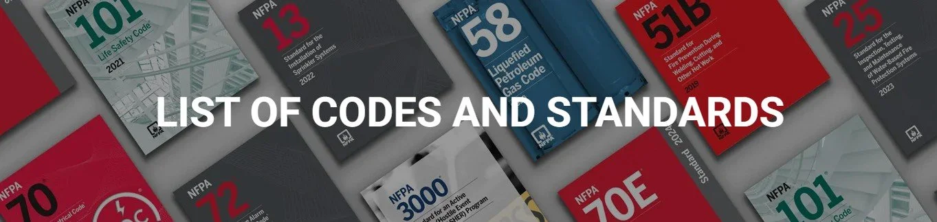 A Showcase of NFPA standards for explosion and fire protection