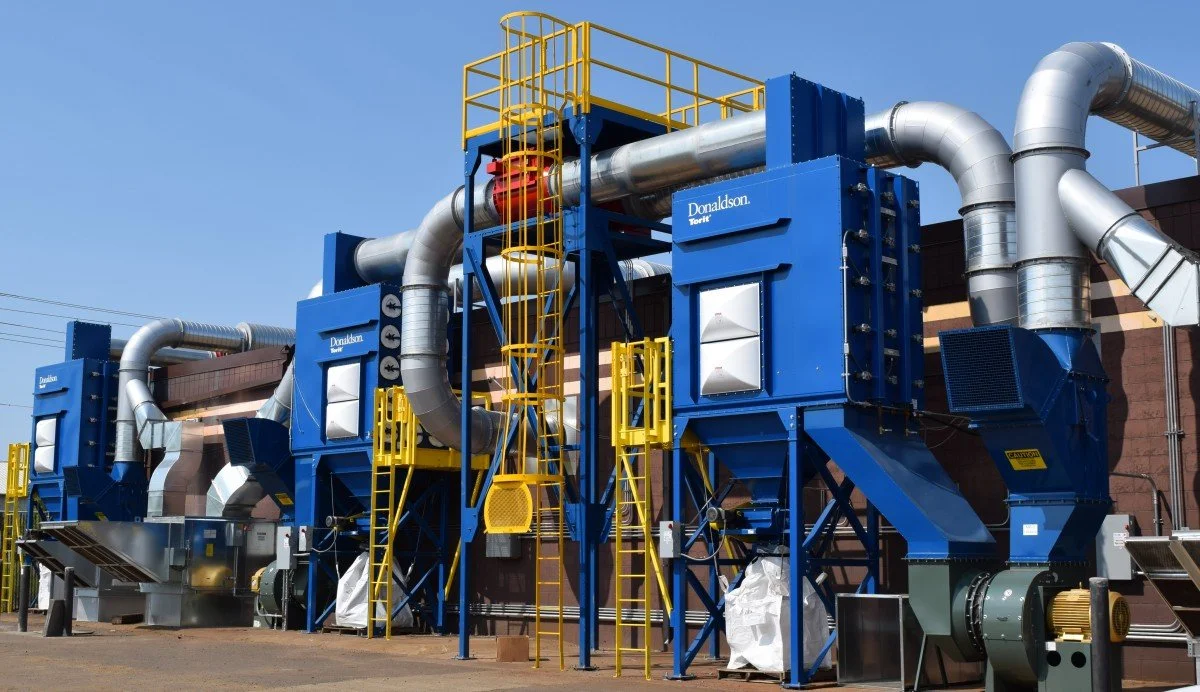 Explosion protected donaldson dust collectors