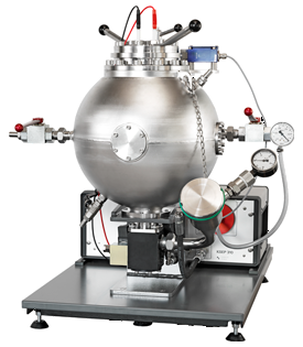 20-litre sphere apparatus used for combustible dust explosibility testing