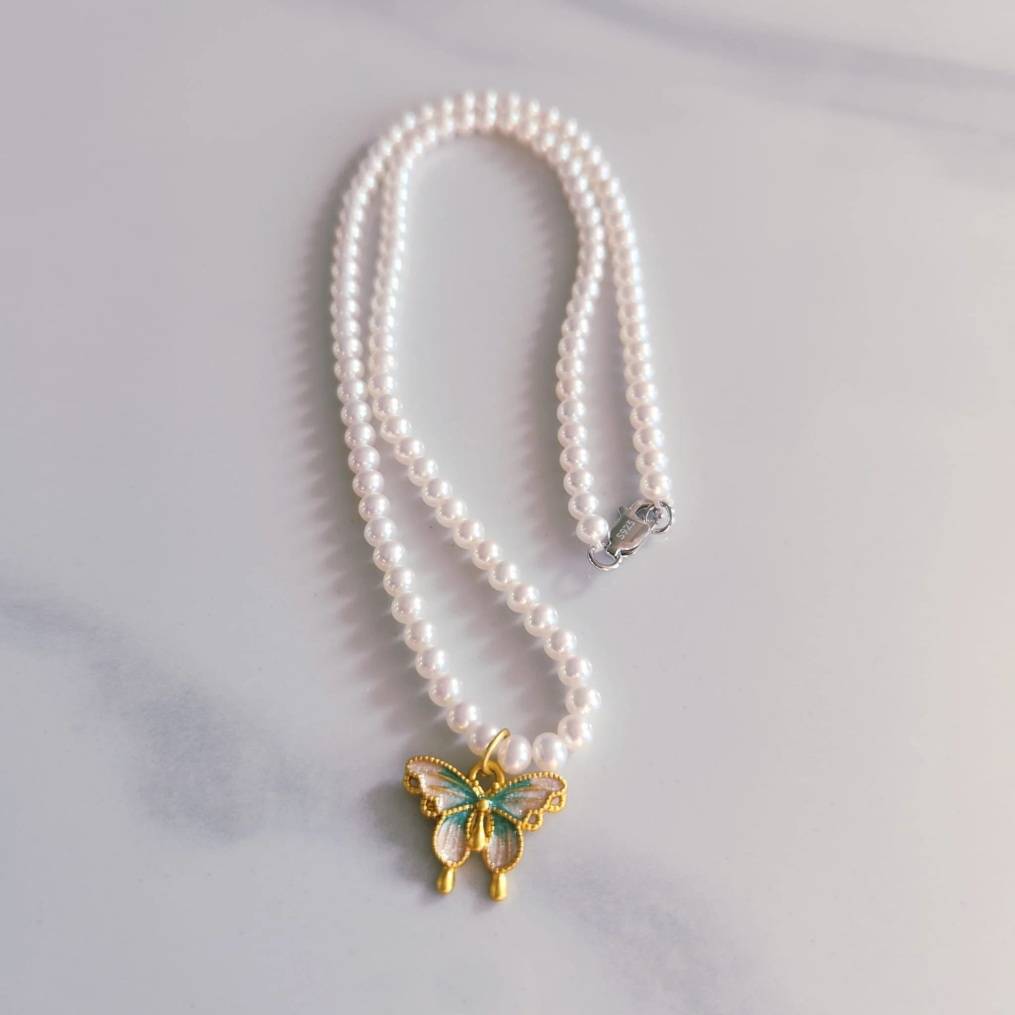 Vanessa 3.5-4mm Pearl Necklace