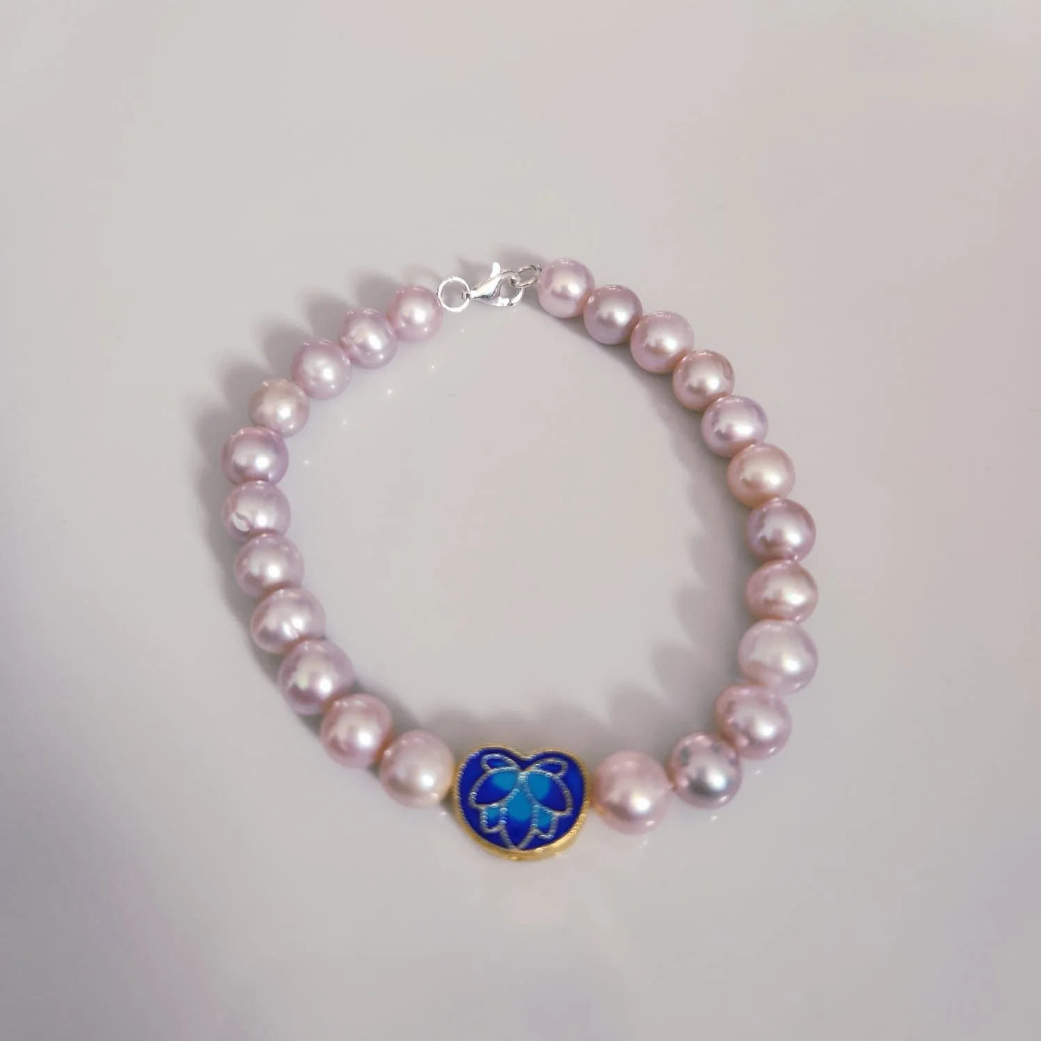 Celeste 6-7mm Rose Colour Pearl Bracelet