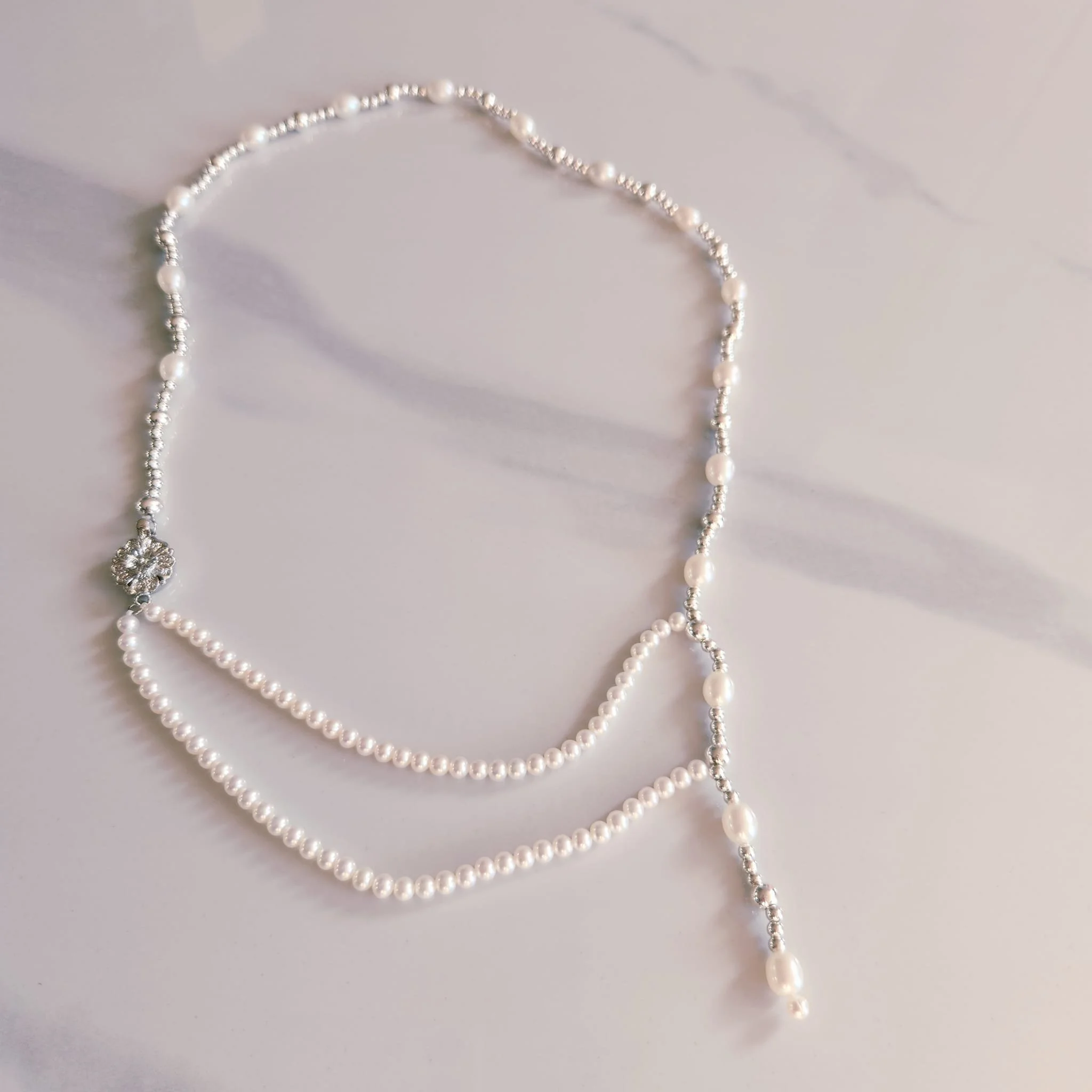 Vivienne 3.5-6mm Pearl Necklace