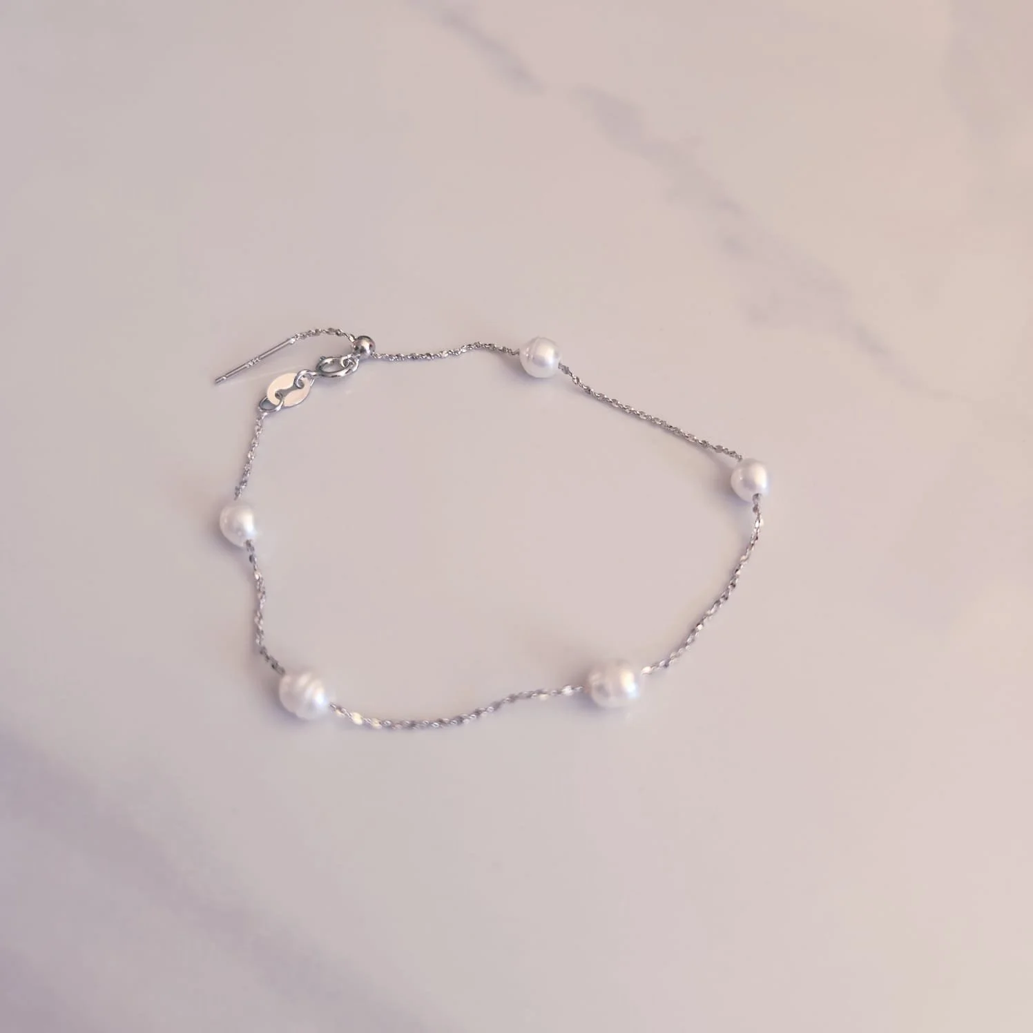 Freshwater Pearl MTX Bracelet (Length Adjustable)