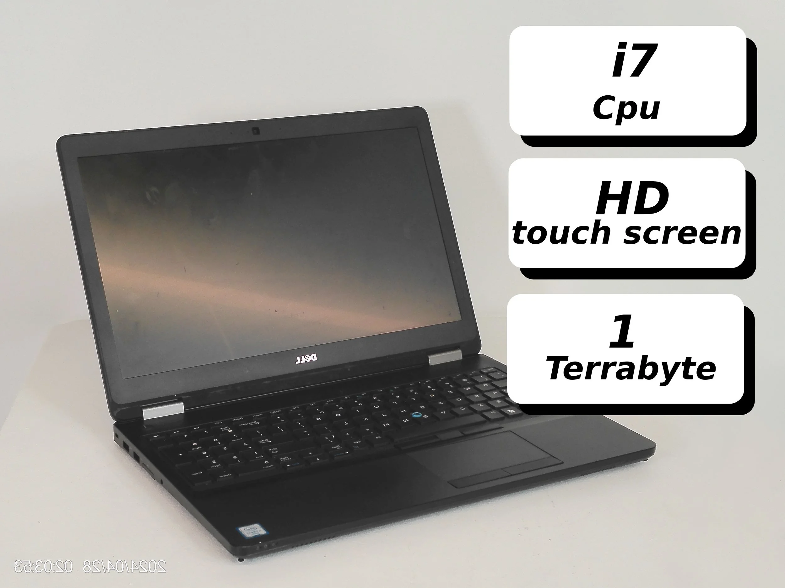 DELL Latitude E5540| CORE i7-4600 3.3 GHZ | 1 terabyte | Touch screen |Win 11|