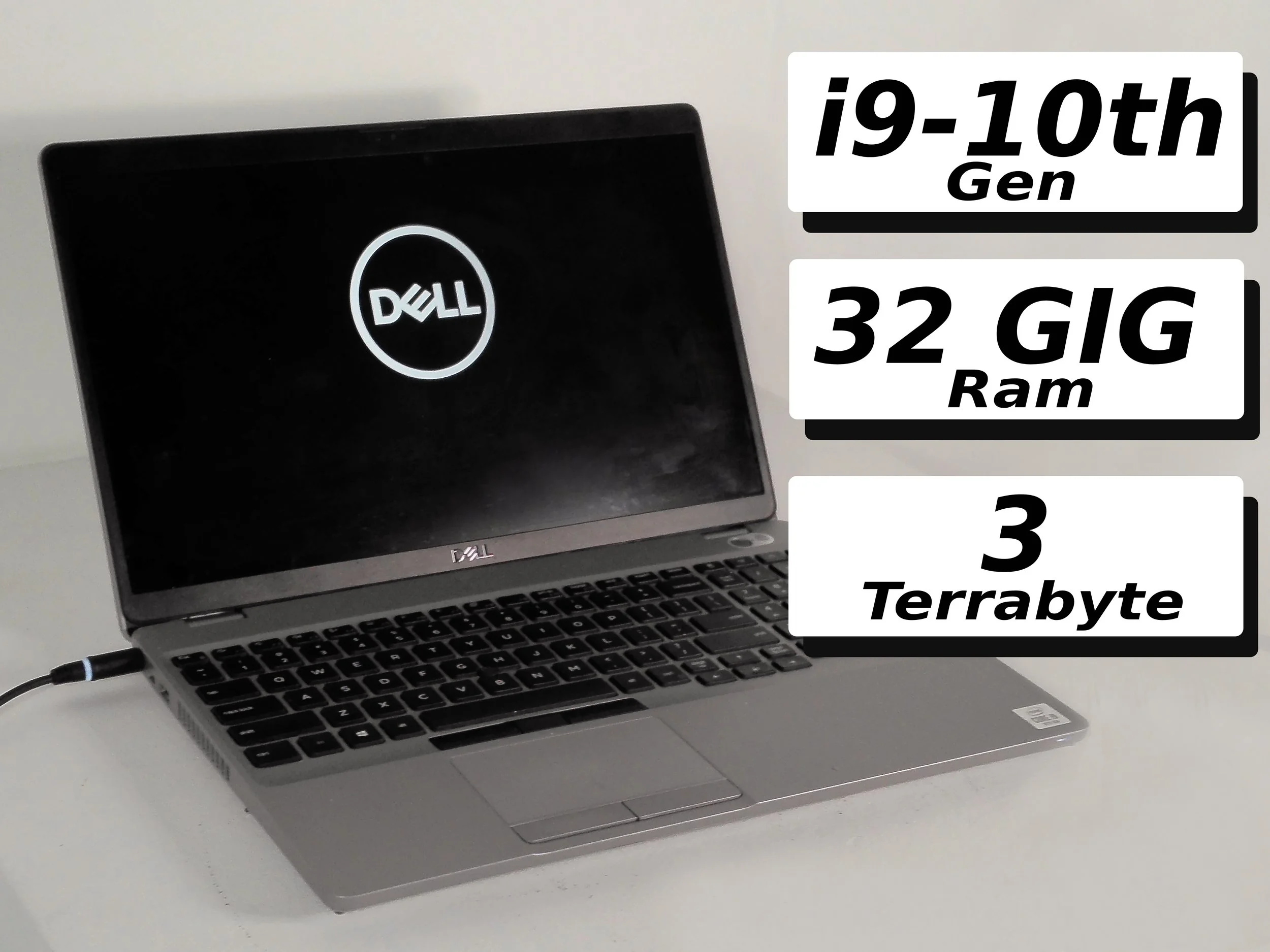 DELL PRECISION 3551 | CORE I9-10885H 5.2GHZ | 3TB | 32GB | WIN11 | remodeled