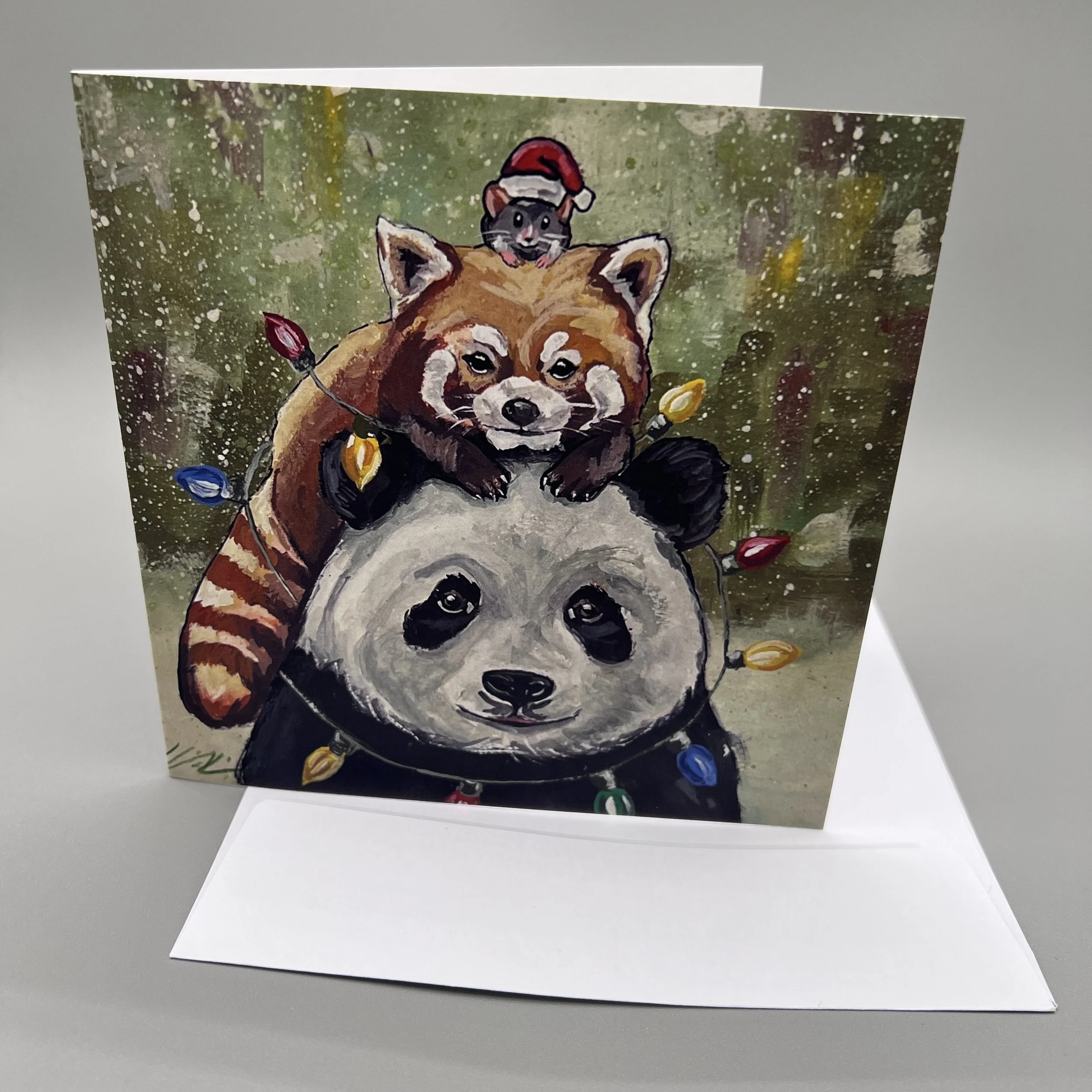 A Beary Little Christmas Card