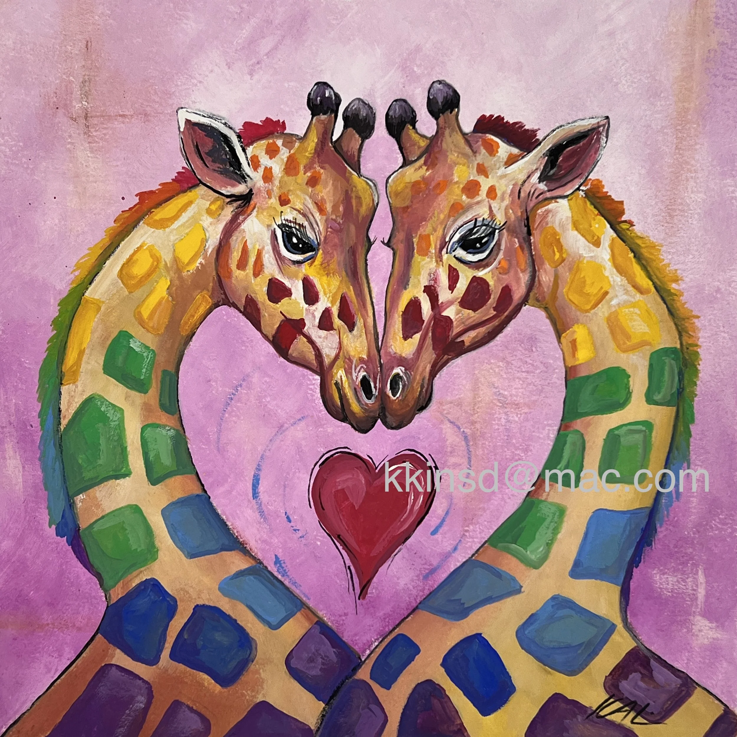 Giraffes, Necking