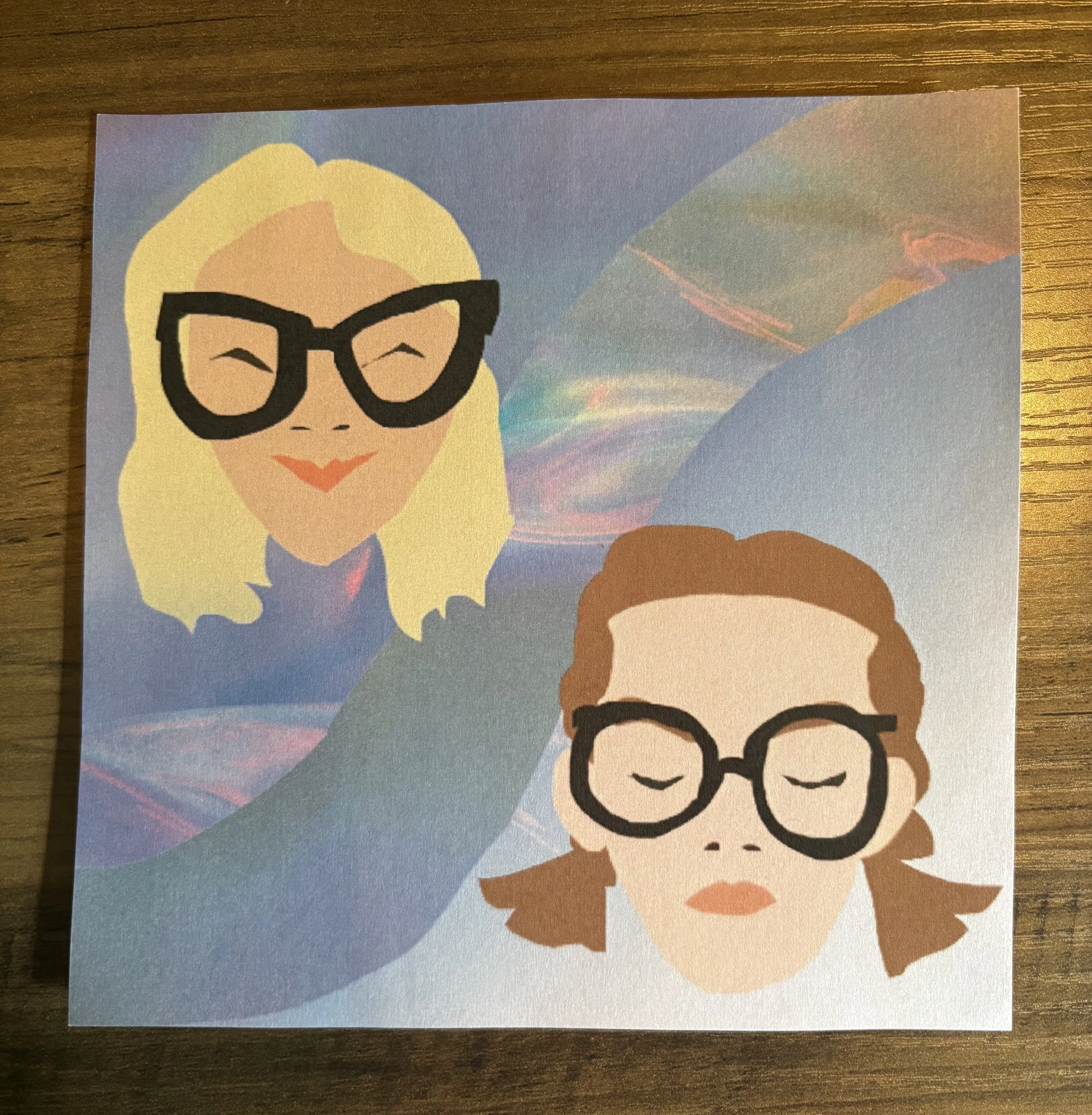 Art therapy isn a beautiful tool I use in sessions to helpclients express what words sometimes can't. A client graciously shared this rendering with me as a reflection of our work together.